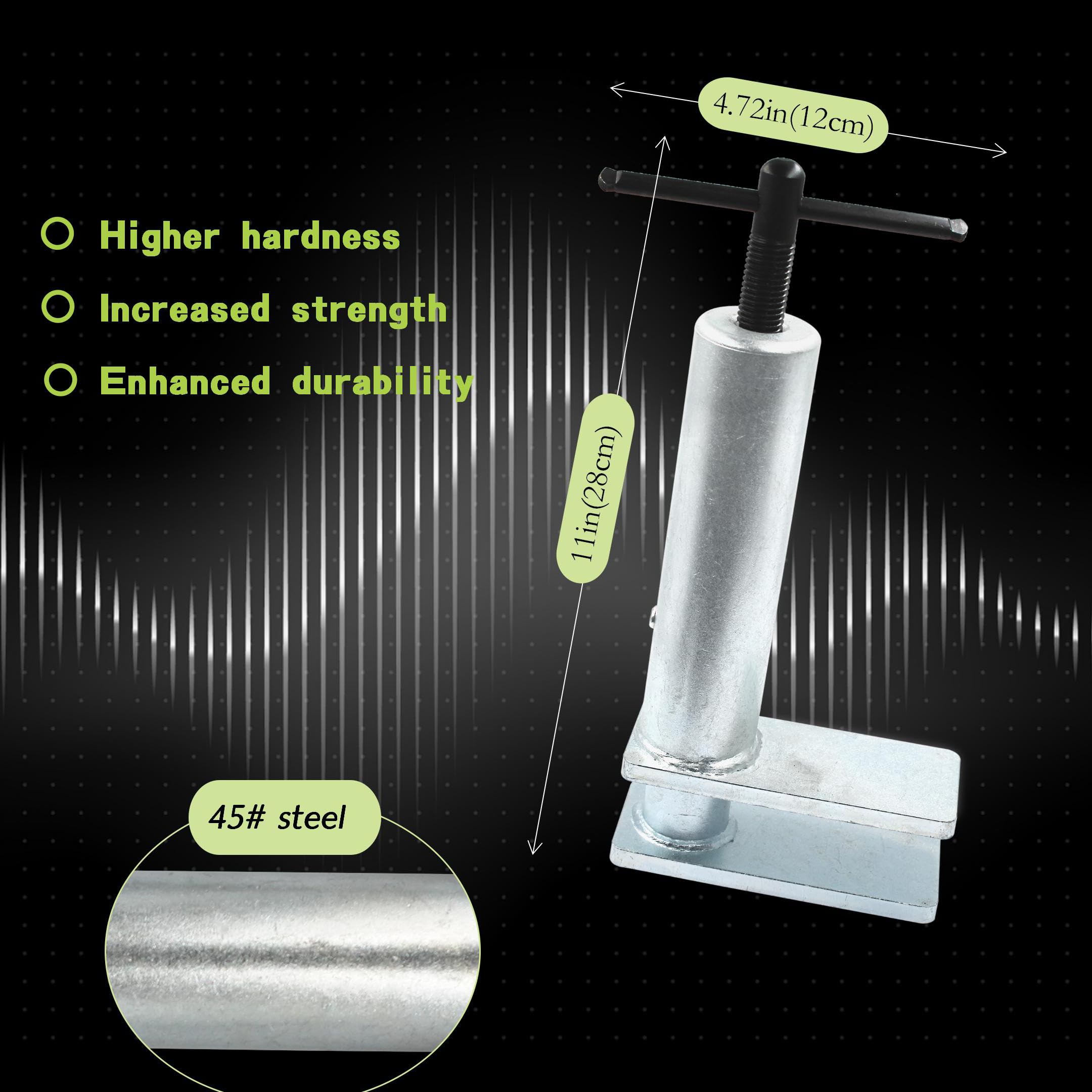 NULTRUMA Brake Pad Spreader Brake Caliper Press Tool Disc Brake Caliper Tool Piston Brake Caliper Compression Tool for One Two Four Six Piston Disc Brake Calipers Silver