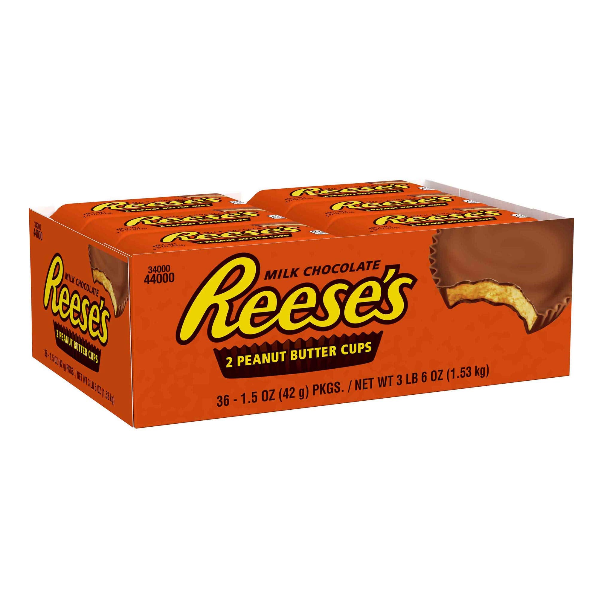 Reese's Peanut Butter Cups (1.5 Ounce, 36 Count)