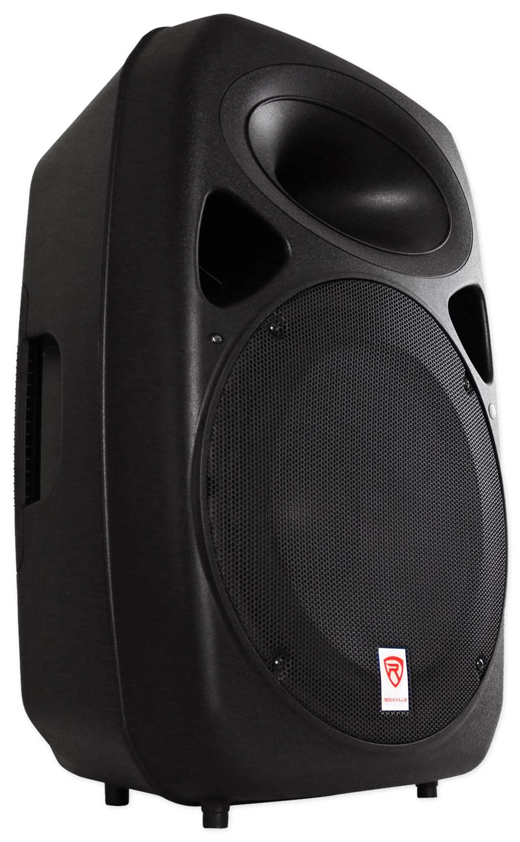 Rockville RPG152K Dual 15" Powered Speakers, Bluetooth+Mic+ Stands+Cables