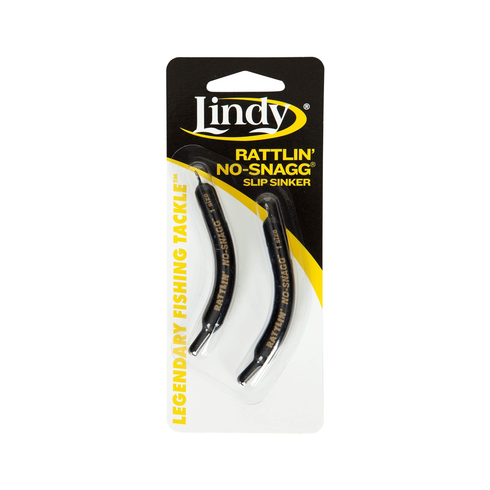 Lindy Rattlin' No-Snagg Slip Sinker - 1 oz, Multi, Model:RNS25