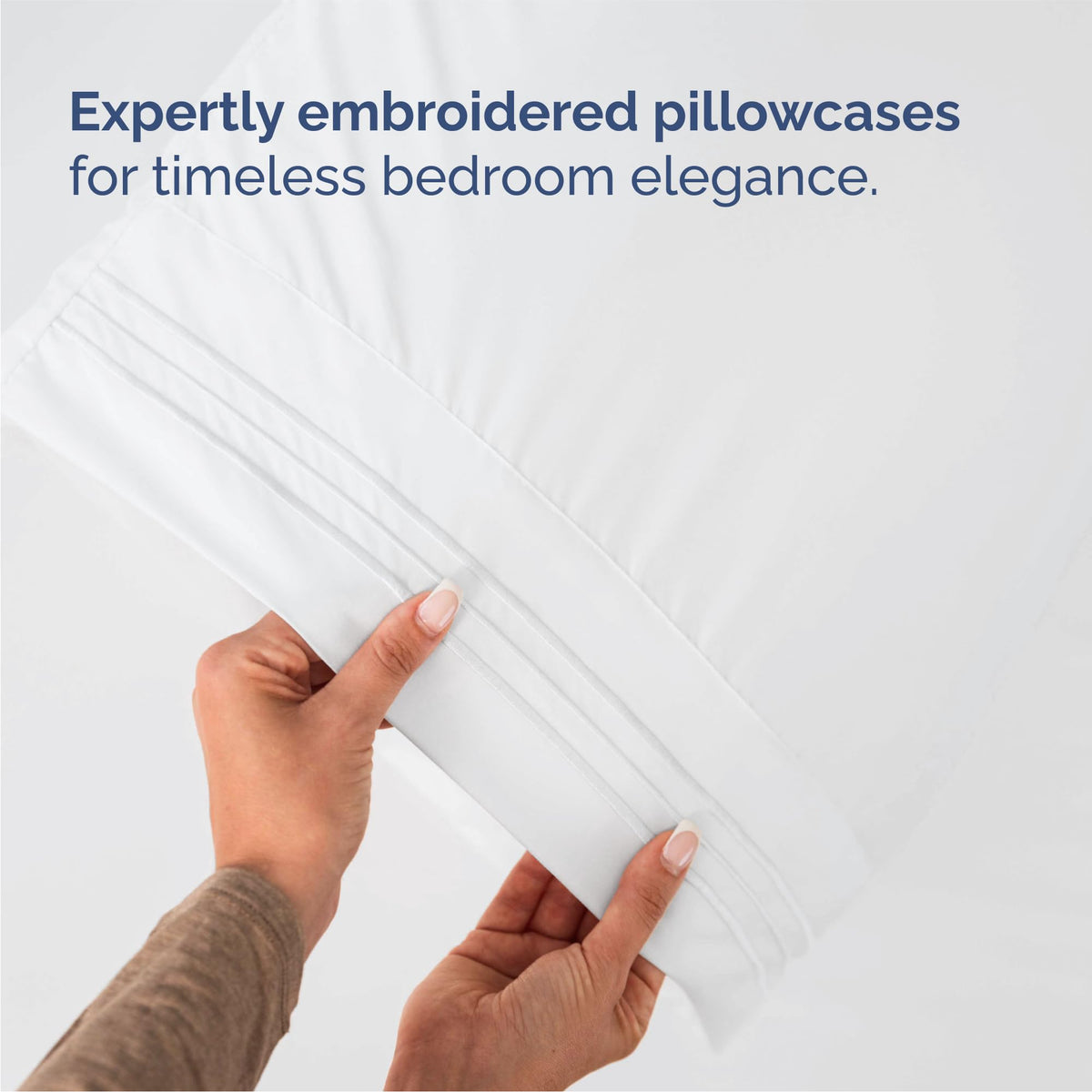 Queen Size 4 Piece Sheet Set - Comfy Breathable & Cooling Sheets - Hotel Luxury Bed Sheets for Women, Men, Kids & Teens - Deep Pockets, Easy-Fit, and Wrinkle Free Sheets - White Oeko-Tex Bed Sheet Set