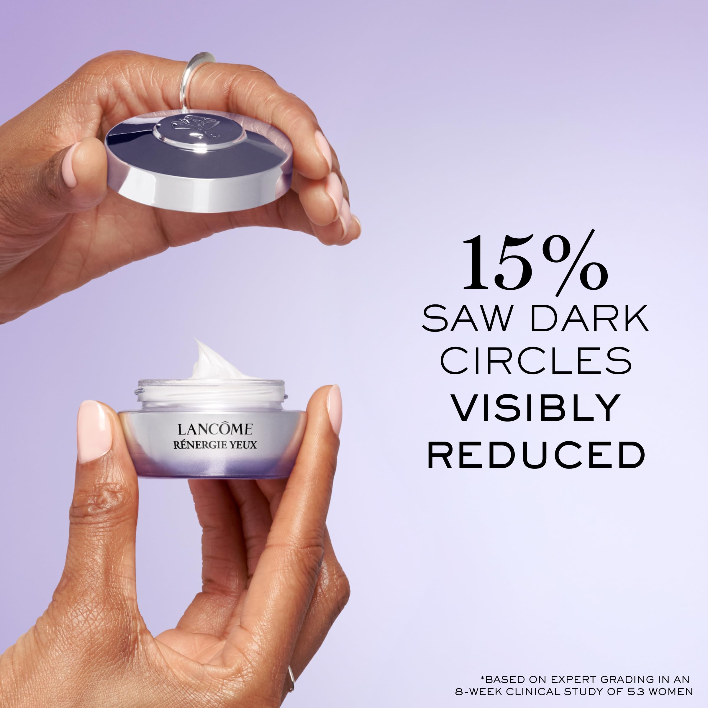 Lancôme Rénergie Lift Multi-Action Eye Cream with Hyaluronic Acid, Caffeine & Linseed Extract - Hydrating, Dark Circle Reducer, De-Puffing Eye Bag Treatment - 0.67 Fl. Oz
