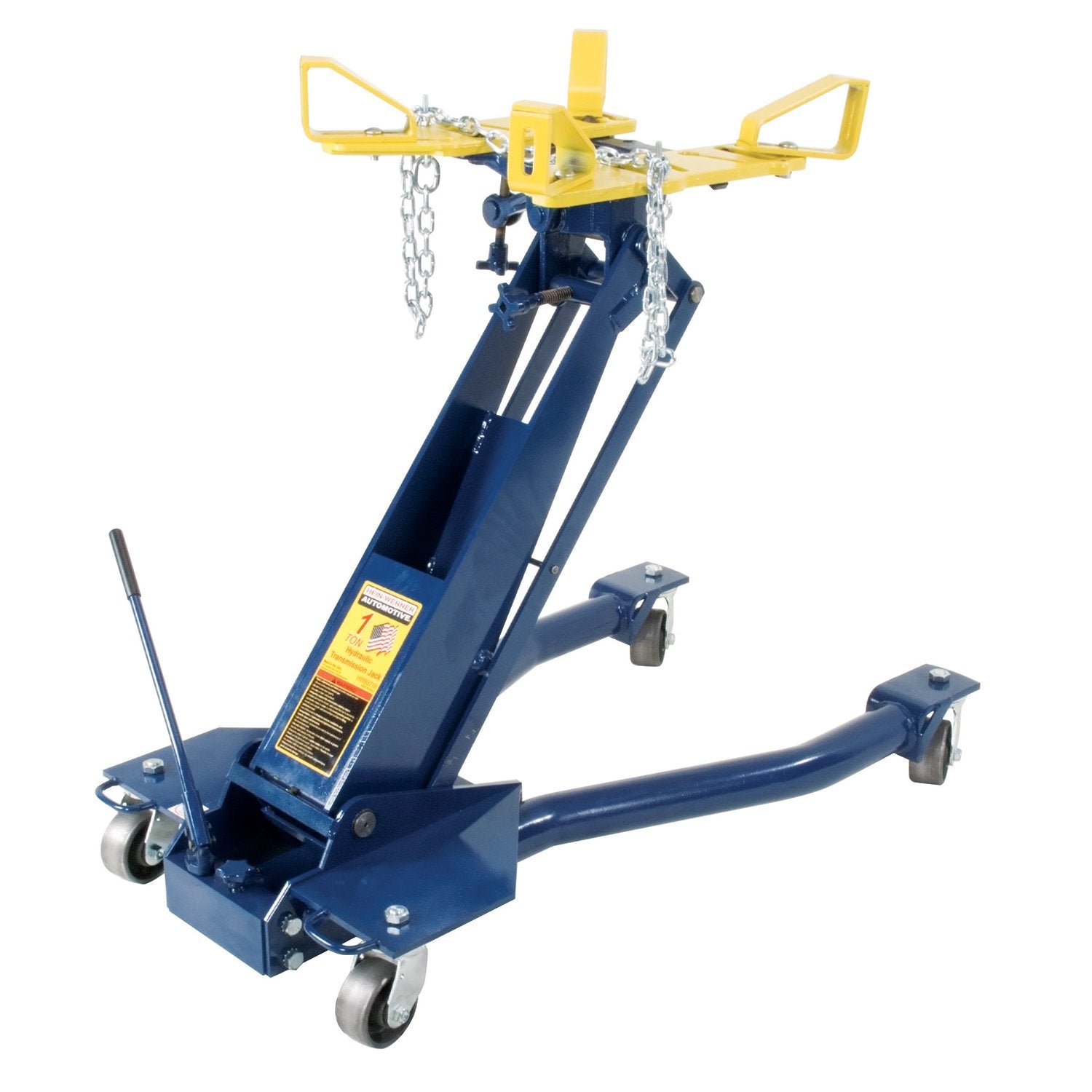 Hein-Werner Floor Style Transmission Jack, 2000 Lb, Blue (HW93718)