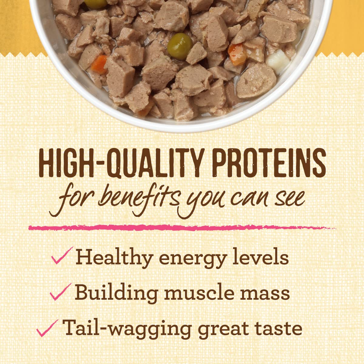 Merrick Lil’ Plates Grain Free And Gluten Free Natural Wet Dog Food For Small Dogs, Soft Petite Pot Pie Recipe - (Pack of 12) 3.5 oz. Tubs