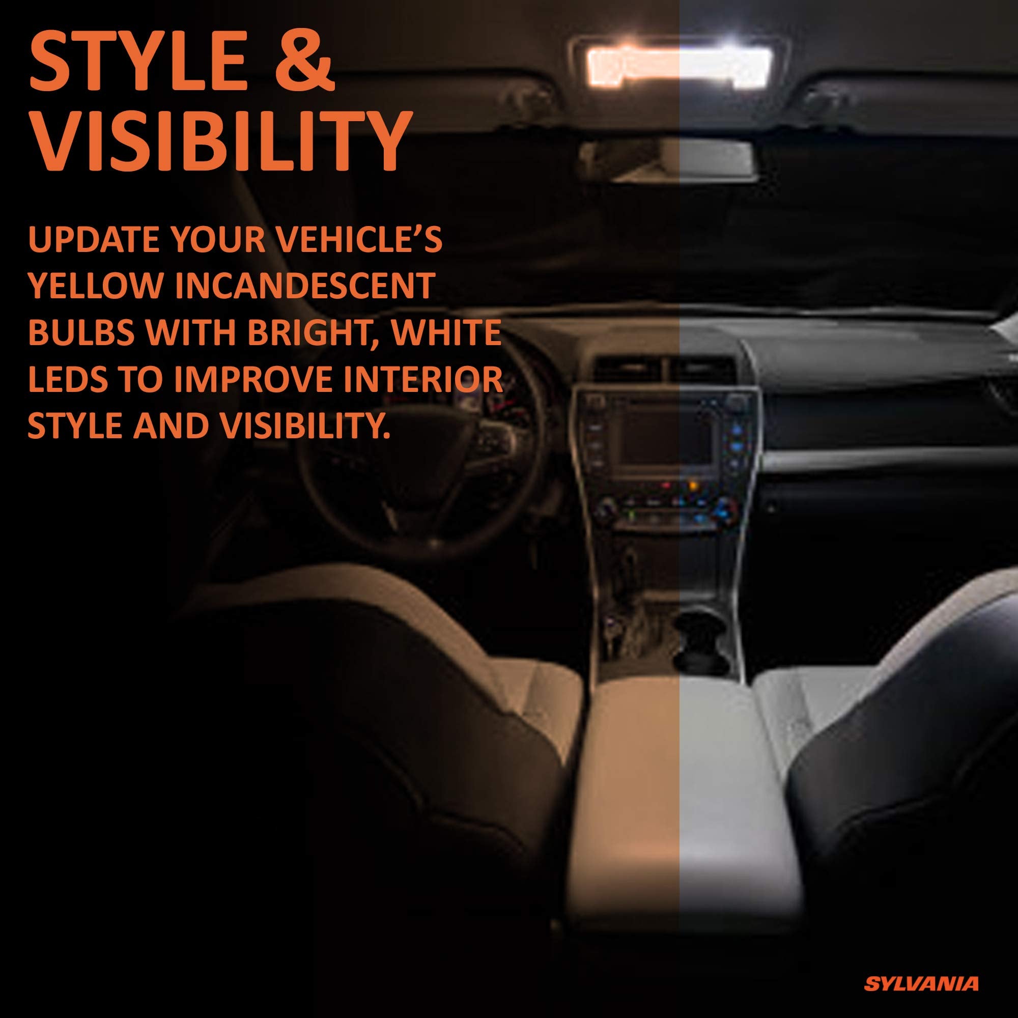 SYLVANIA - 7443 T20 ZEVO LED Red Bulb - Bright LED Bulb, Ideal for Stop and Tail Lights (Contains 2 Bulbs)