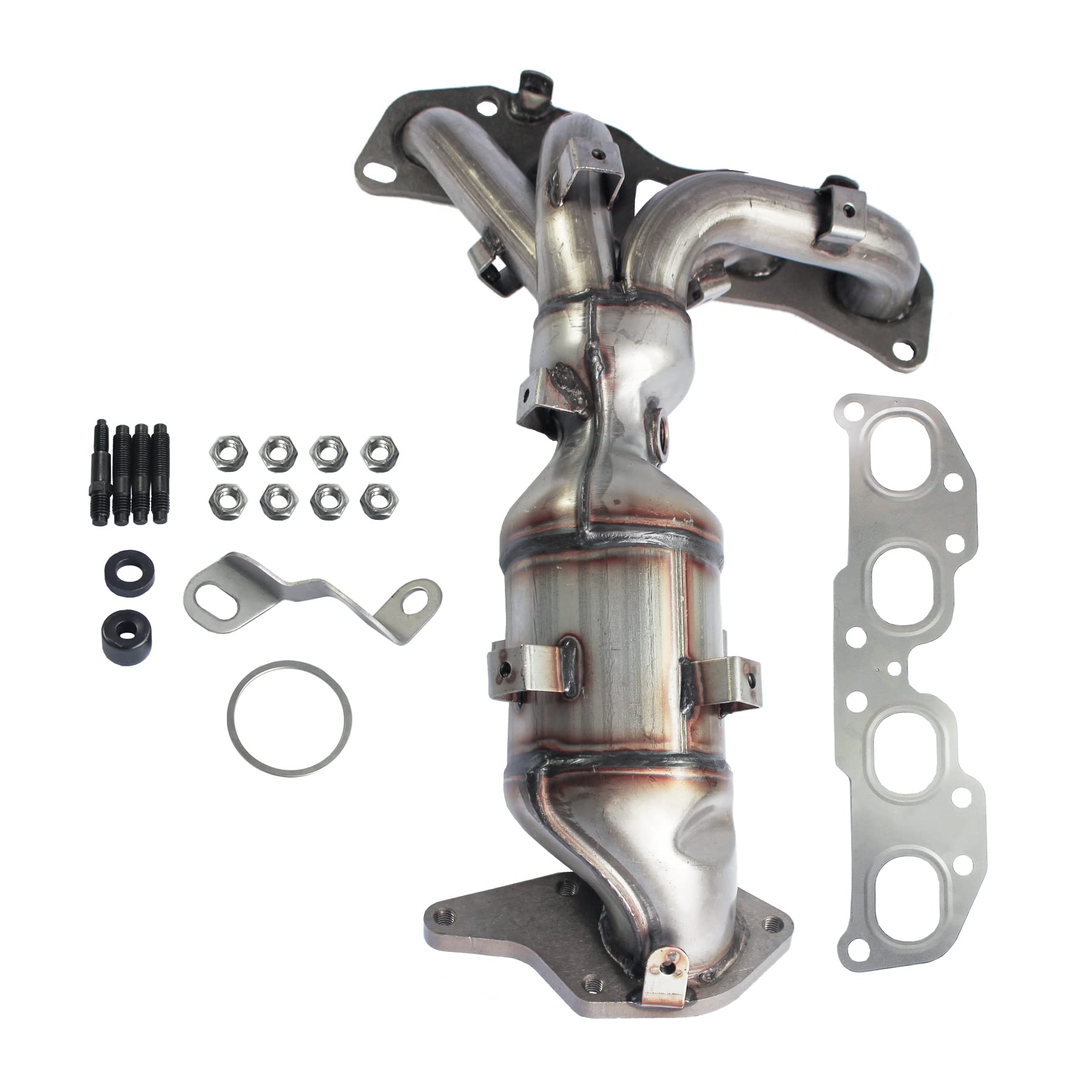 JDMSPEED New Exhaust Manifold with Gasket Replacement for Nissan Altima L4 2.5L 2007 2008 2009 2010 2011 2012 2013 Replaces 674-933 140E2-JA02E 140E2-ZX31E