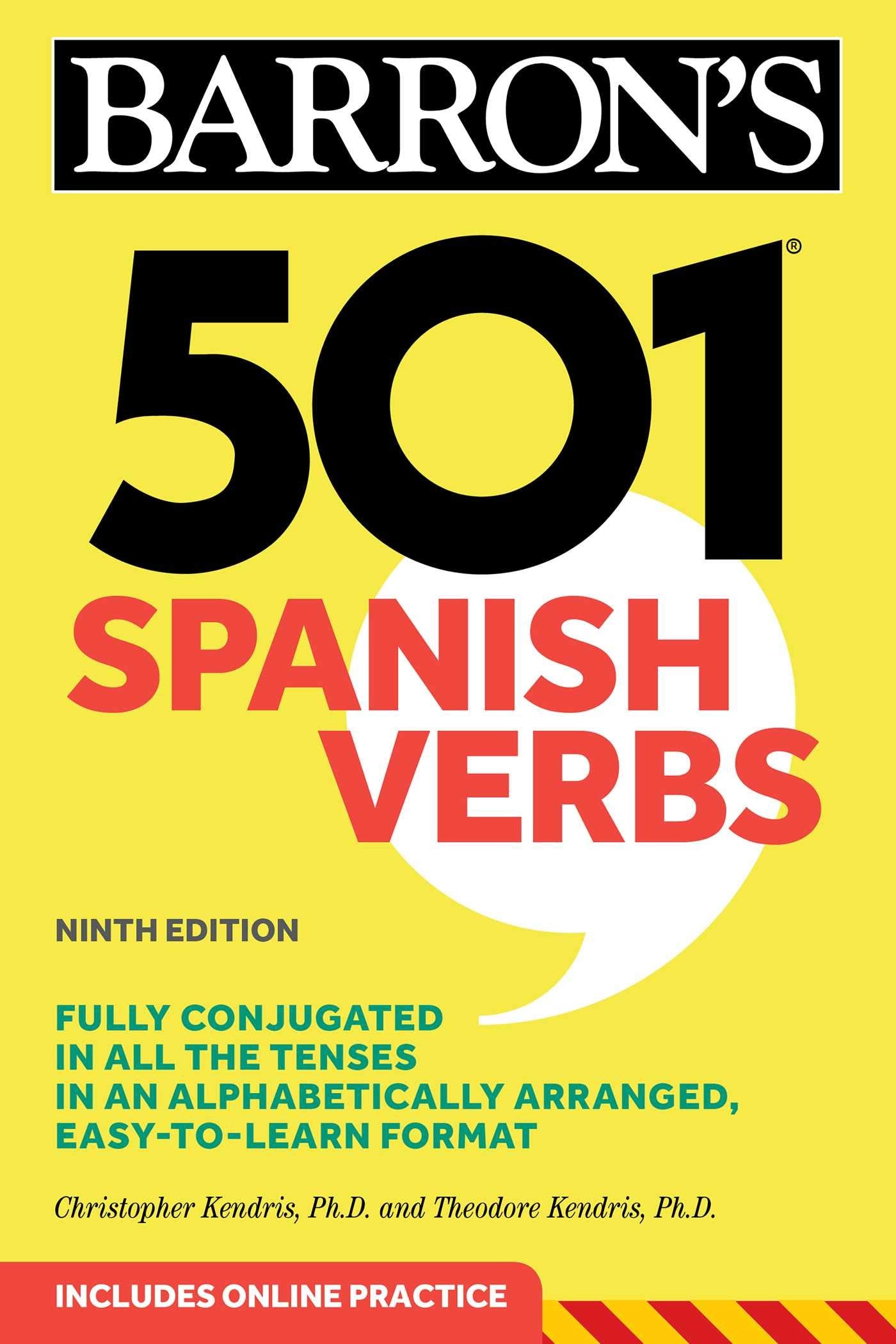 501 Spanish Verbs, Ninth Edition (Barron's 501 Verbs) (Spanish Edition)