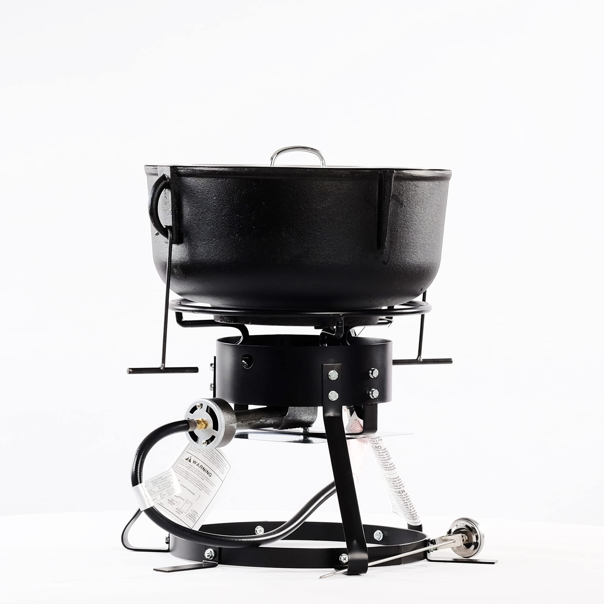 King Kooker Model # 1204 Jambalaya Cooker and 4 Gallon Cast Iron Pot