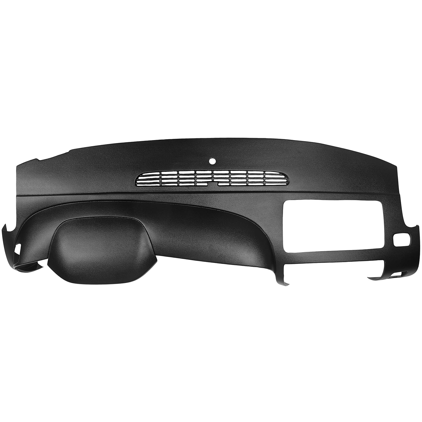 Kojem Dash Board Cover Compatible with 2007-2013 Chevy Silverado LS LT WT GMC Sierra SL SLE WT w/Dual Glovebox Dashboards Black