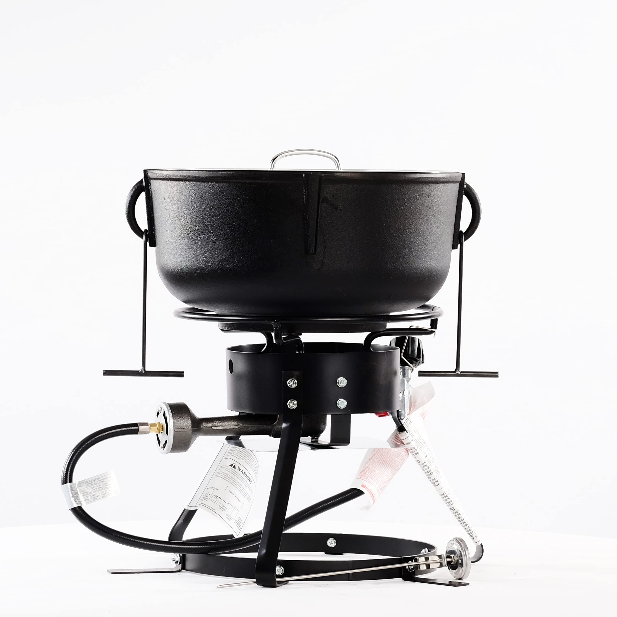 King Kooker Model # 1204 Jambalaya Cooker and 4 Gallon Cast Iron Pot