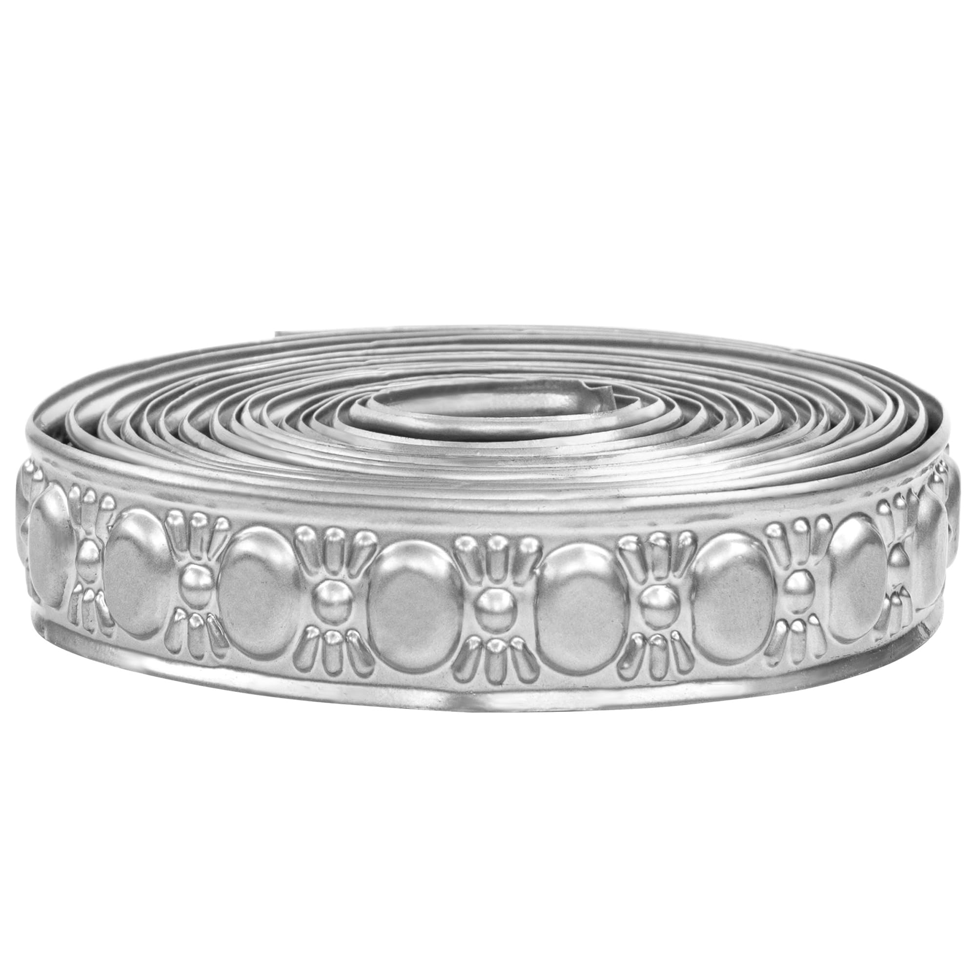 CraftyCrocodile Set of 3 Metal Ribbons for Decor Craft - 2", 0.8" and 1 1/4", 3 Yards Long, Bundle