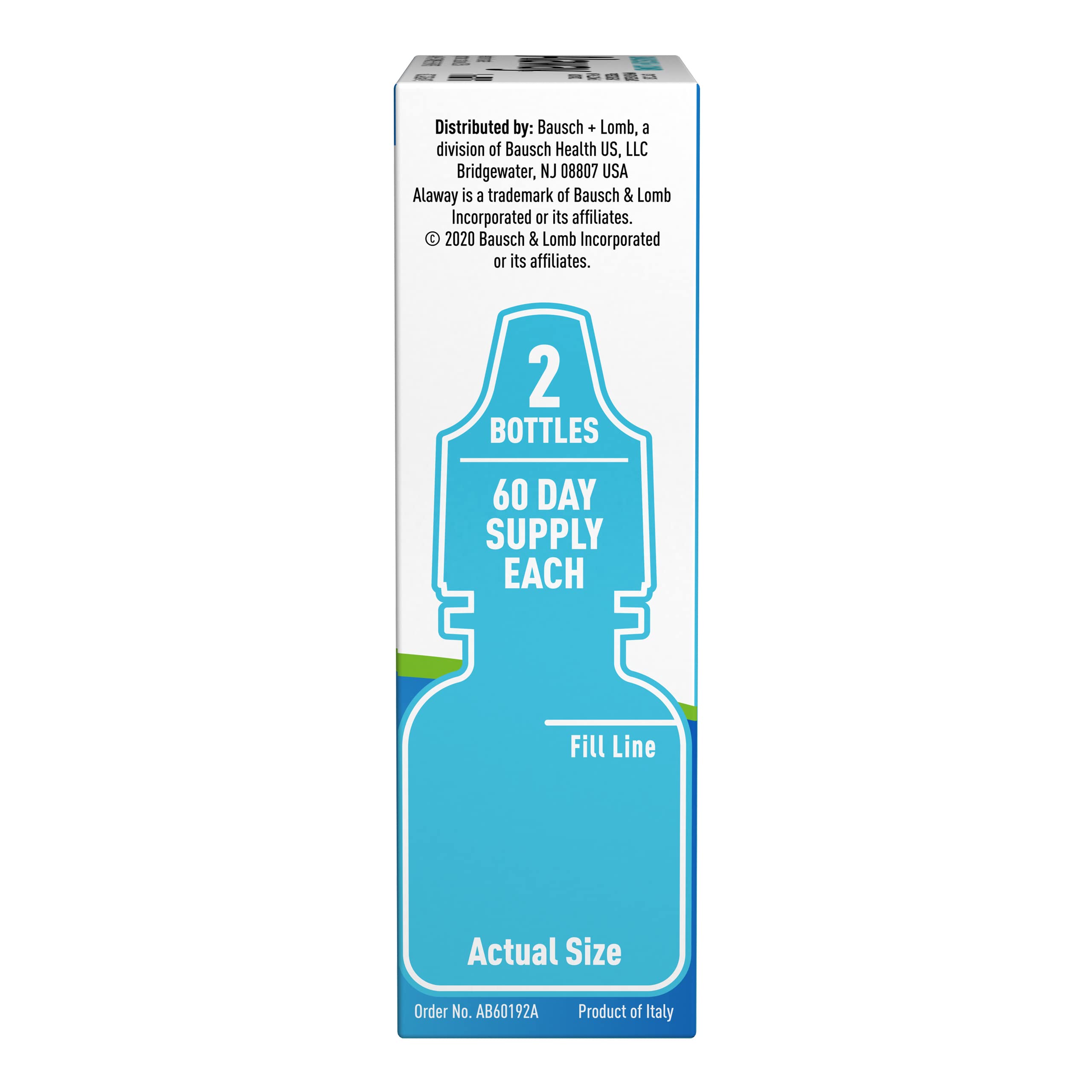 Alaway Allergy Eye Itch Relief Drops 10mL Twin Pack