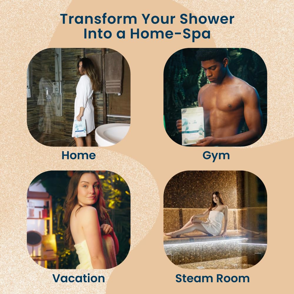 Body Restore Shower Steamers Aromatherapy 15 Pack - Galentines, Valentines Day Gifts for Her and Him, Birthday Gifts for Mom, Best Friend, Travel Essentials, Stress Relief, Self Care - Citrus