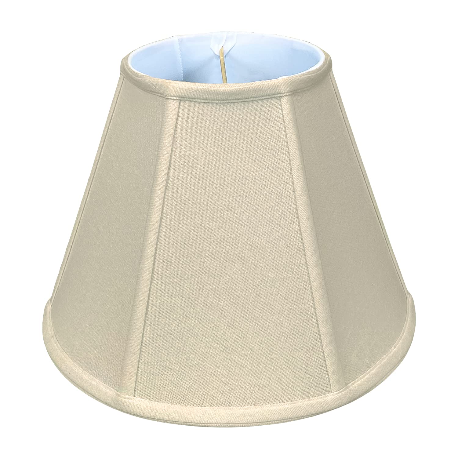Royal Designs Deep Empire Lamp Shade, UNO Floor Lamp, Linen Beige, 6 x 12 x 9.25, BS-707U-12LNBG