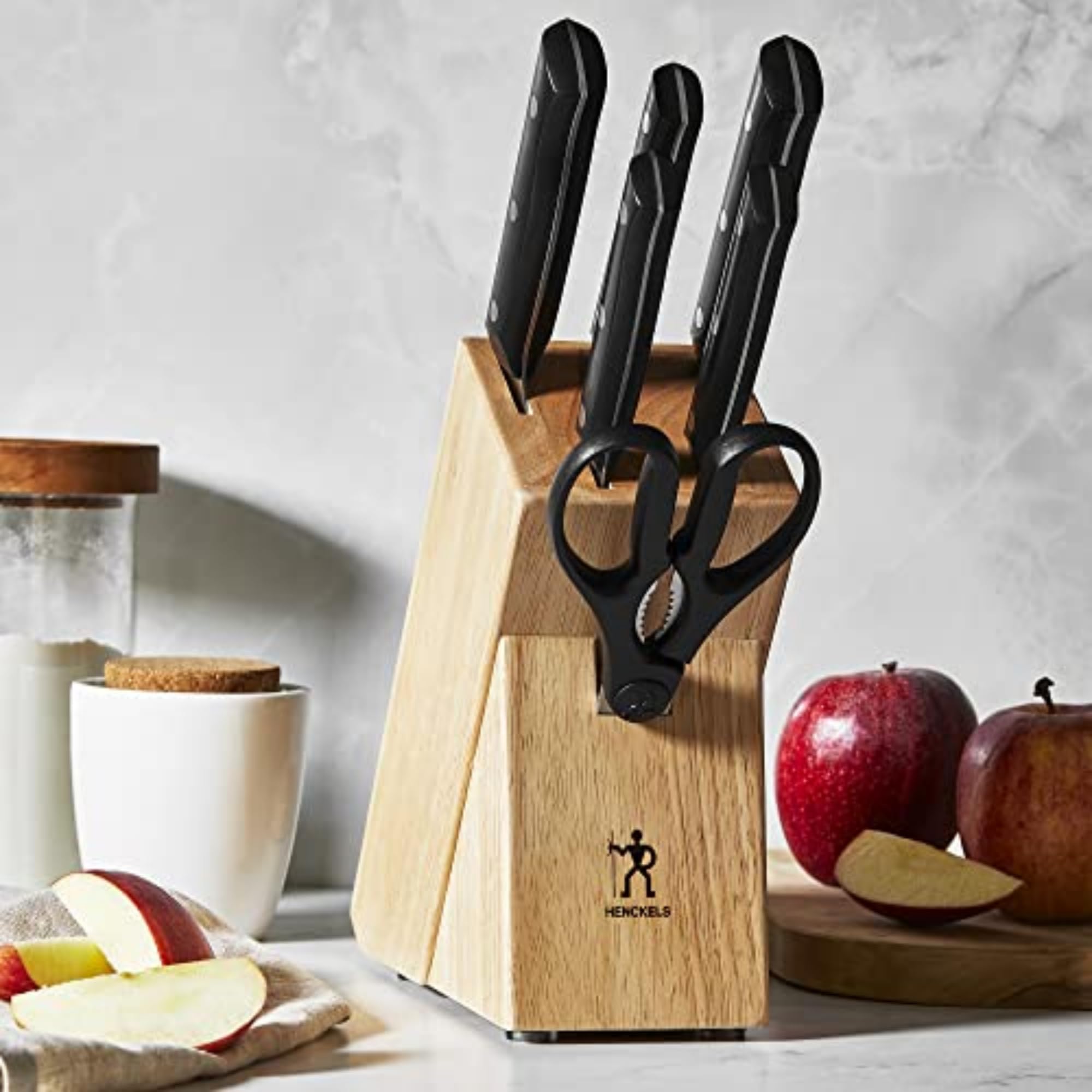 HENCKELS Dynamic Razor-Sharp 7-Piece Knife Set, Chef Knife, Bread Knife, German Engineered Informed by 100+ Years of Mastery