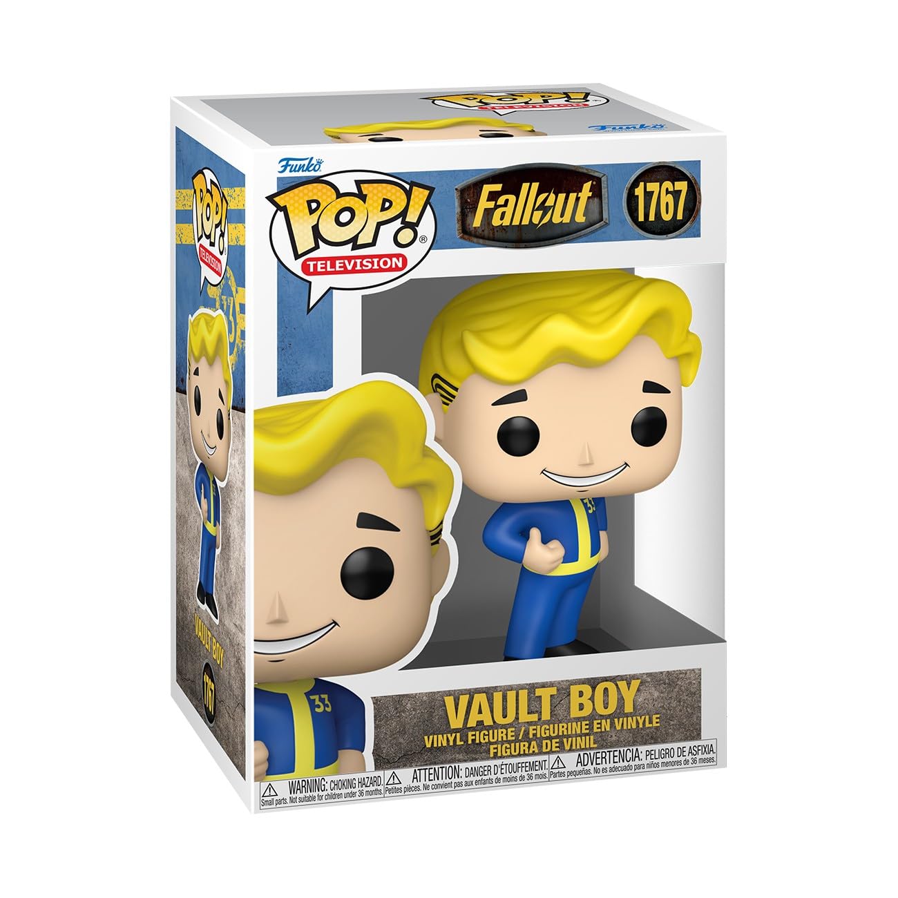 Funko Pop! TV: Fallout - Vault Boy - 1/6 Odds for Rare Chase Variant Cooper Howard- Collectable Vinyl Figure - Gift Idea - Official Merchandise - Toys for Kids & Adults - TV Fans
