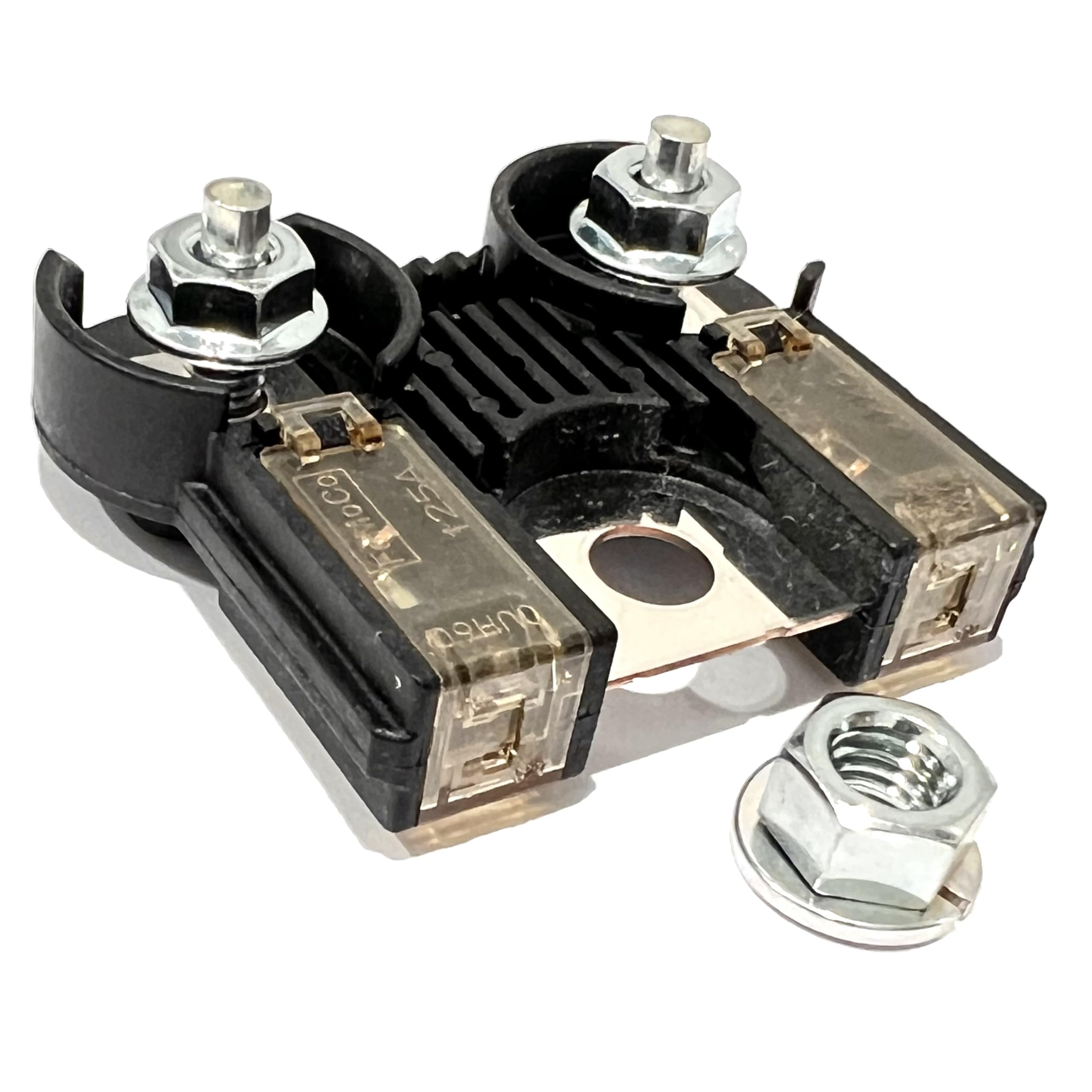 AL3Z-14526-AA AL3Z14526AA 250Amp / 125Amp Battery Fuselink Fuse & BT4Z-14450-AA Positive Terminal for F-150 F150 F-250 Pick up trucks Alternator Starter (Fuse & Positive Terminal)
