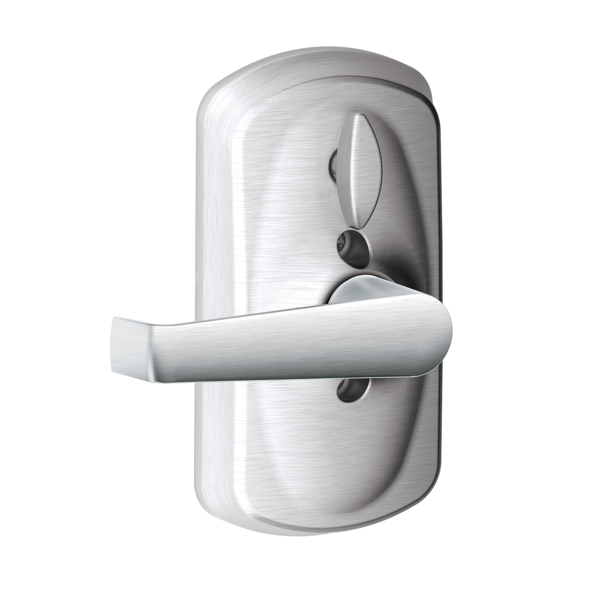 SCHLAGE Brushed Chrome FE595CS V PLY 626 ELA Plymouth Light Commercial Electronic Keypad Lock with Elan Lever(Satin Chrome)