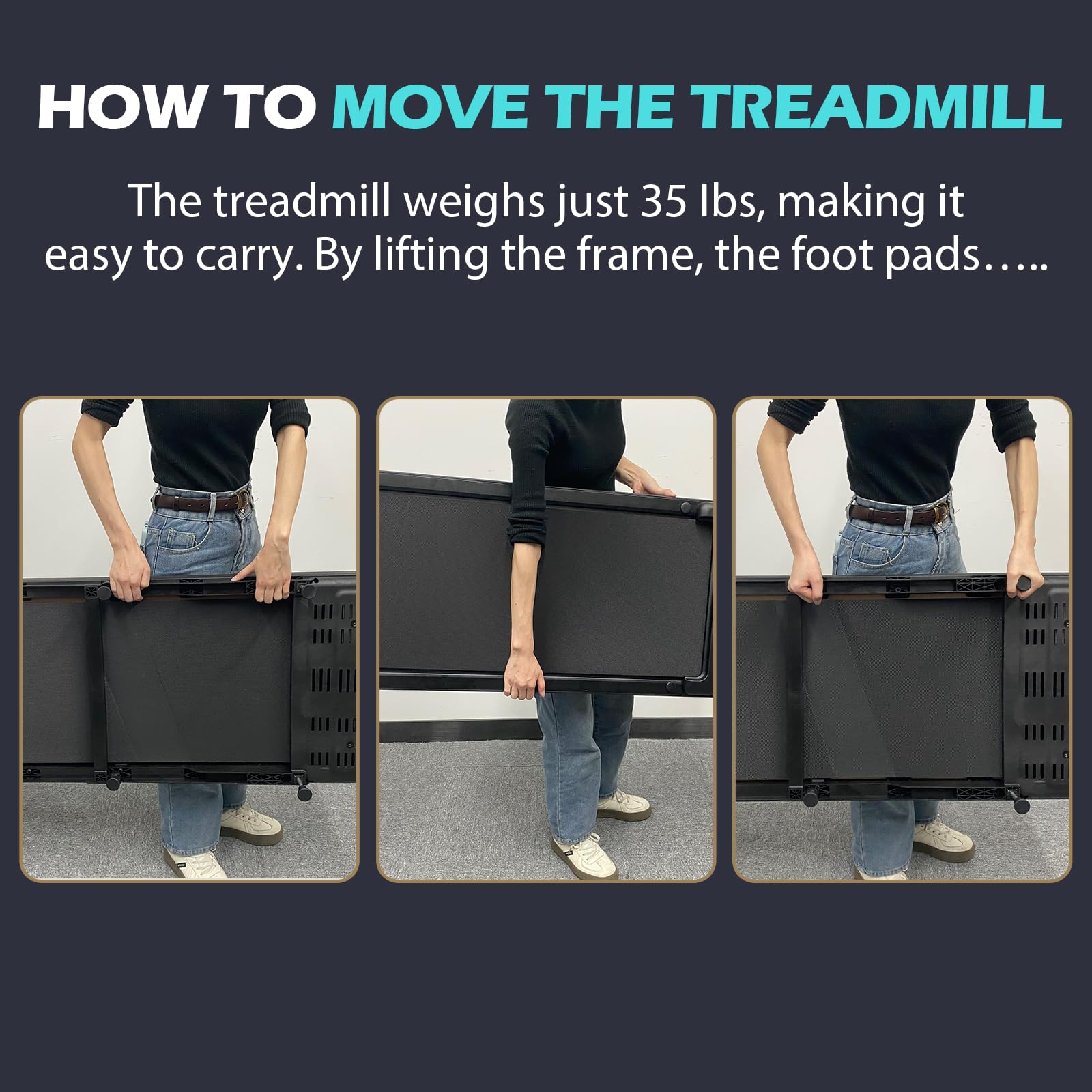 WELLFIT 10% Incline Walking Pad Treadmills for Home, Under Desk Treadmill 265lb Capacity, Voice Controlled Works with KINOMAP Apple Health, Compact for Apartment, Easy to Move Store Upright Place