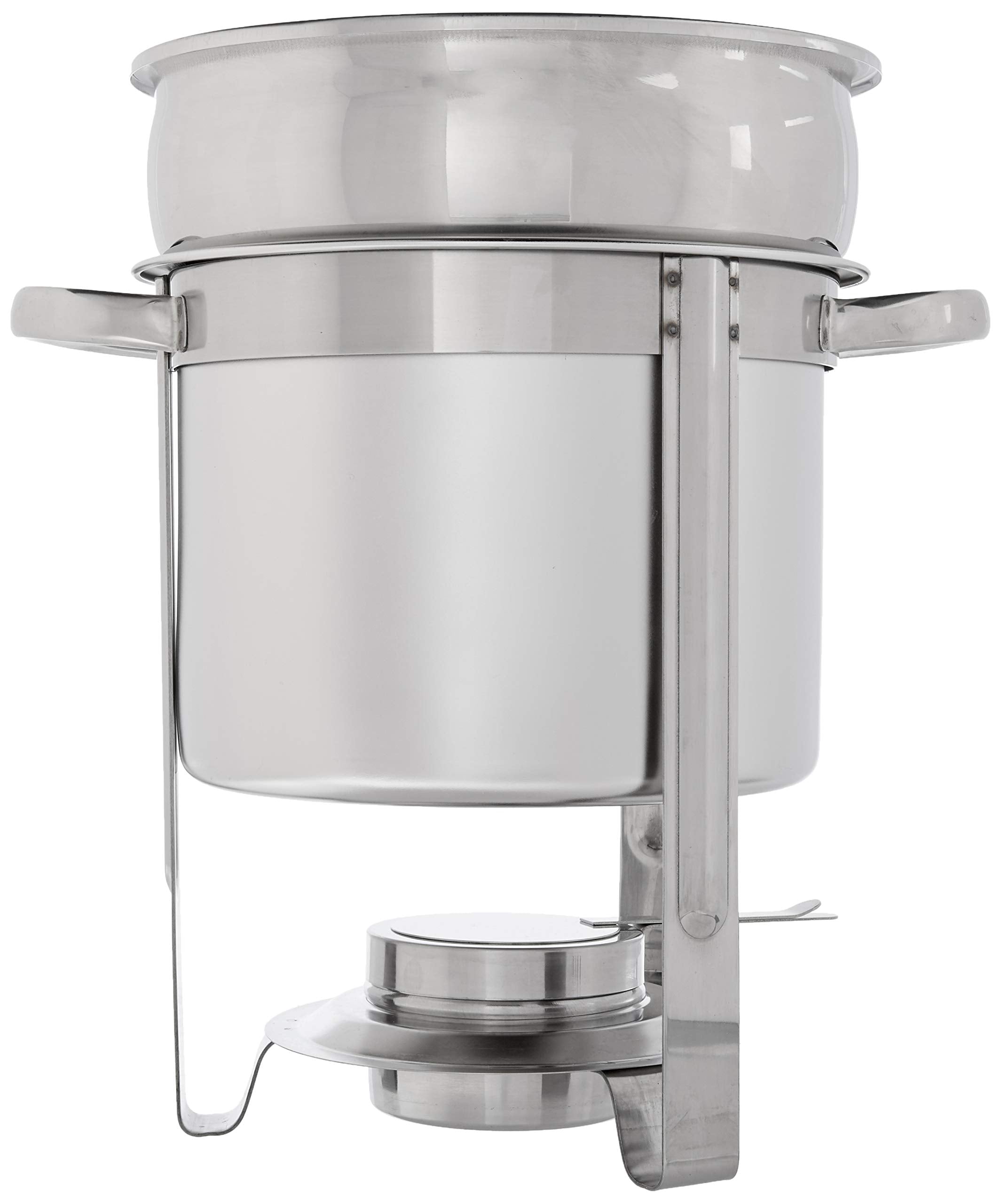 Winco 207 Stainless Steel Soup Warmer, 7-Quart, Medium