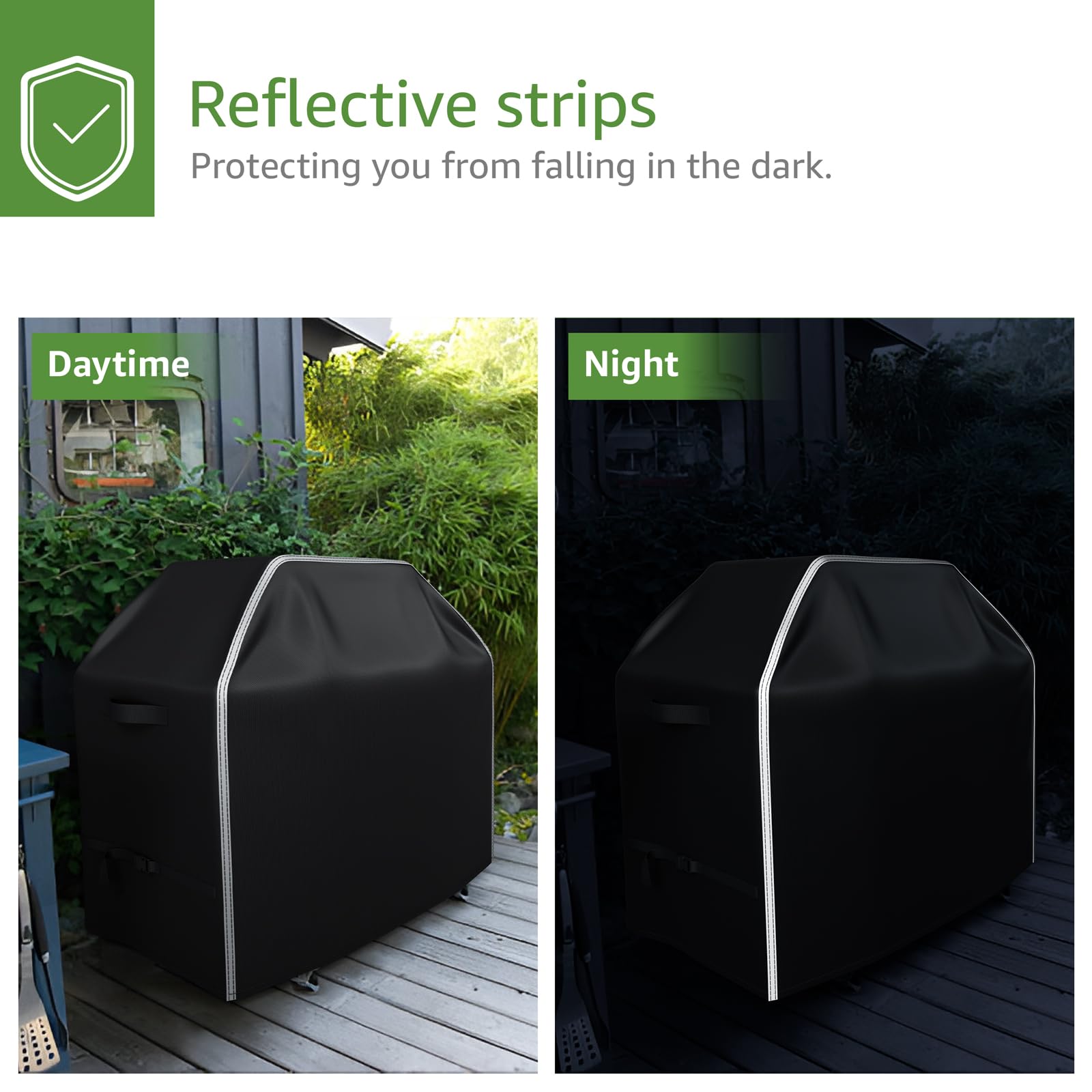 BOLUO Grill Cover for Outdoor Grill 55 inch Heavy Duty 600D, Waterproof BBQ Grill Cover Outside, Barbecue Grill Cover UV & Fade Resistant, Gas Grill Covers for Weber,Nexgrill