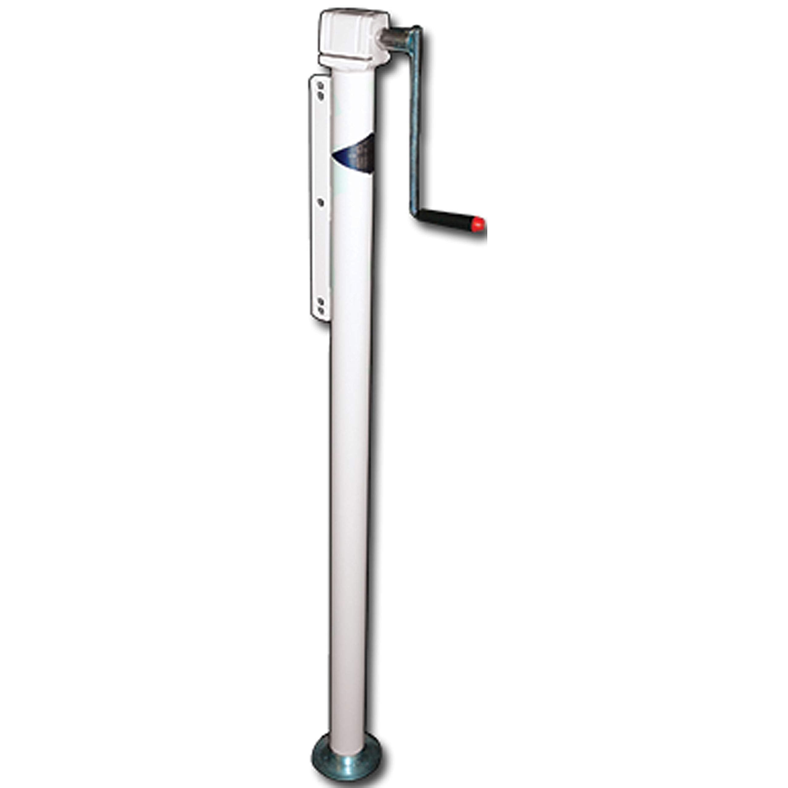 Rieco Titan 44931 Mechanical 4-Corner Camper Jack - White, 2 Pack
