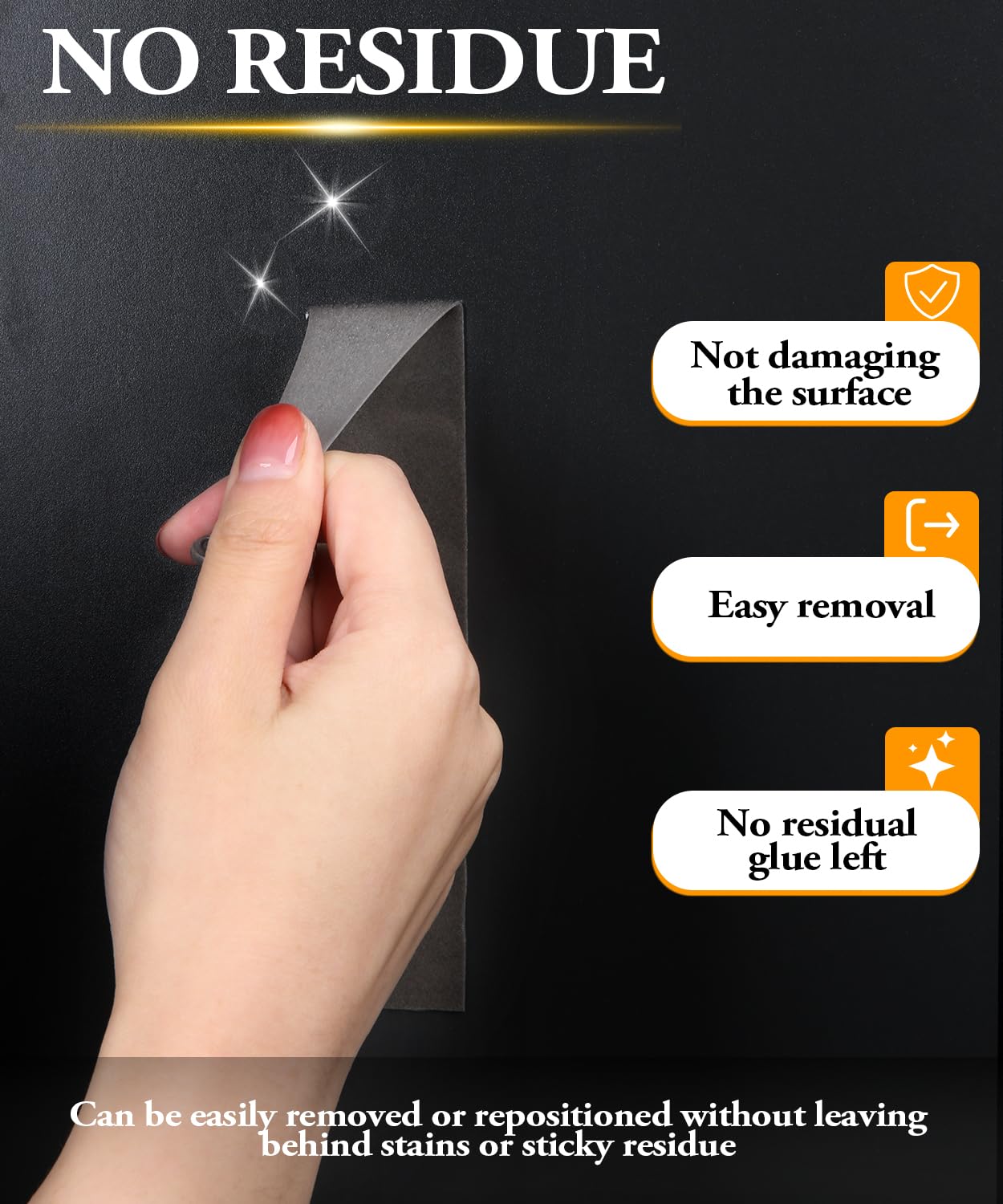 PHIXBEAR High Temperature Heavy Duty Double Sided Tape Resistant, 20 Ft X 0.5In, Strong Adhesion Waterproof Mounting Tape for Multi-Purpose Automotive Parts, LED Strip Ligh, Home, Office