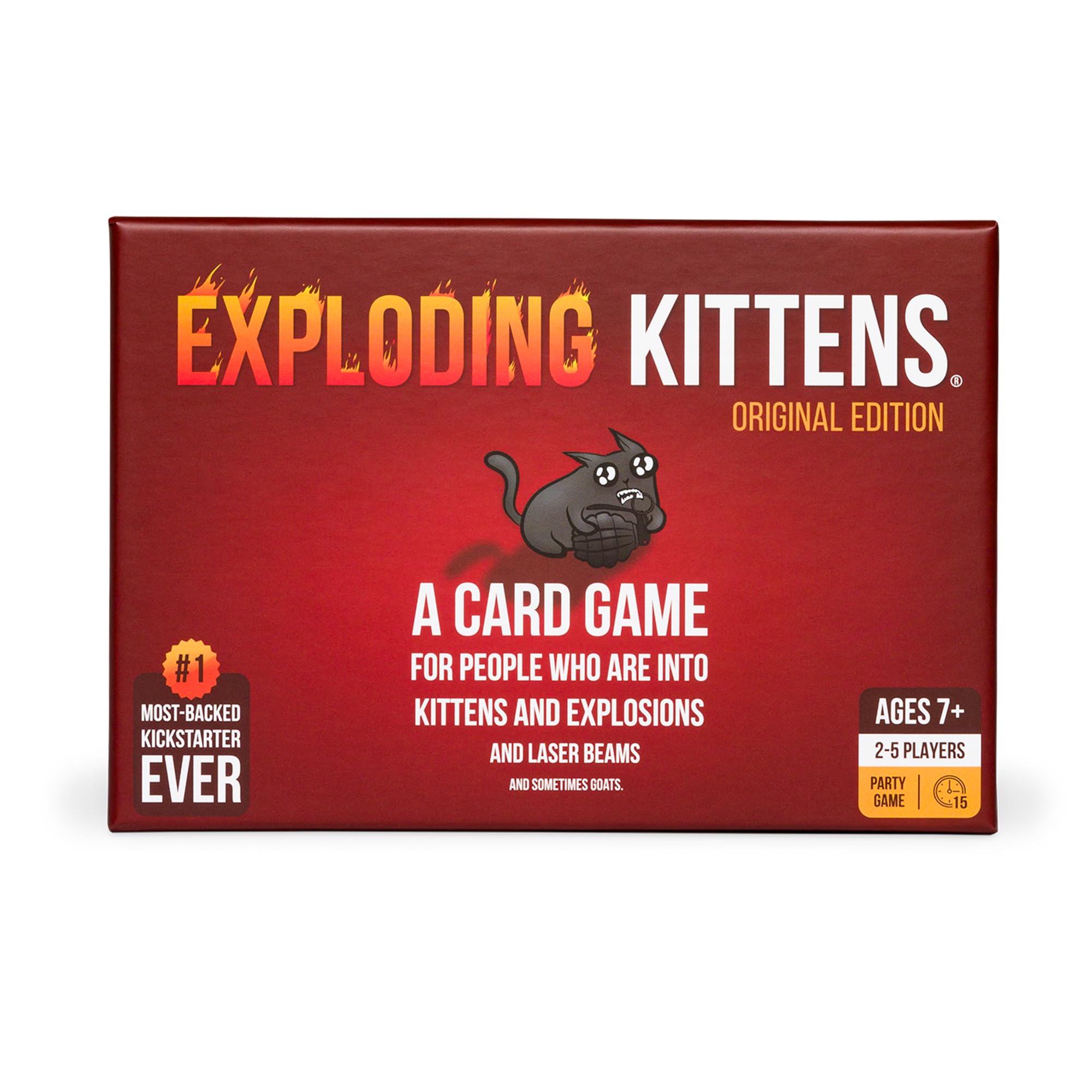 Exploding Kittens Original Edition - Hilarious Game for Family Game Ni