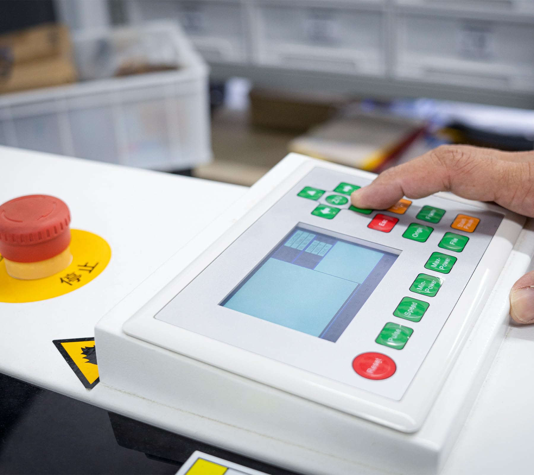 Cloudray Ruida 6442S Panel for 6442S 6442G Controller CO2 Laser Engraver and Cutting Machine