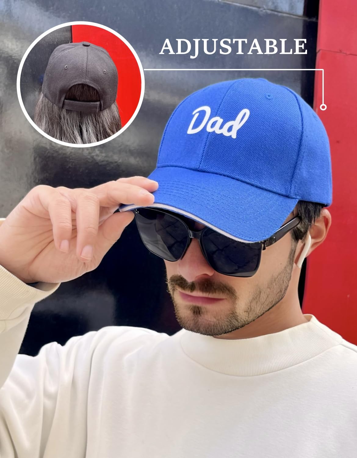 Custom Hats Personalized Baseball Cap for Men Woman Customized Truck Hat Add Your Image Logo Photos Text for Gifts (US, Alpha, One Size, Standard, Black)