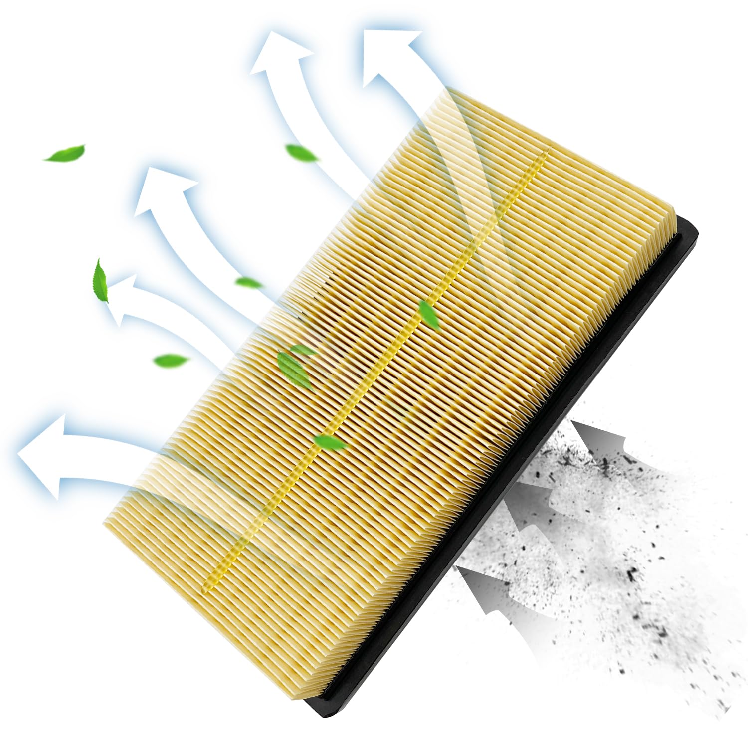 Capume for Engine Air Filter JM7050 Fits for Toyota 2018-25 Camry Hybrid, 2019-22 Avalon Hybrid, 2019-25 RAV4 Hybrid, 2020-25 Highlander Hybrid, 2021-25 Sienna, 2018-22 C-HR, 2019-25 ES300h