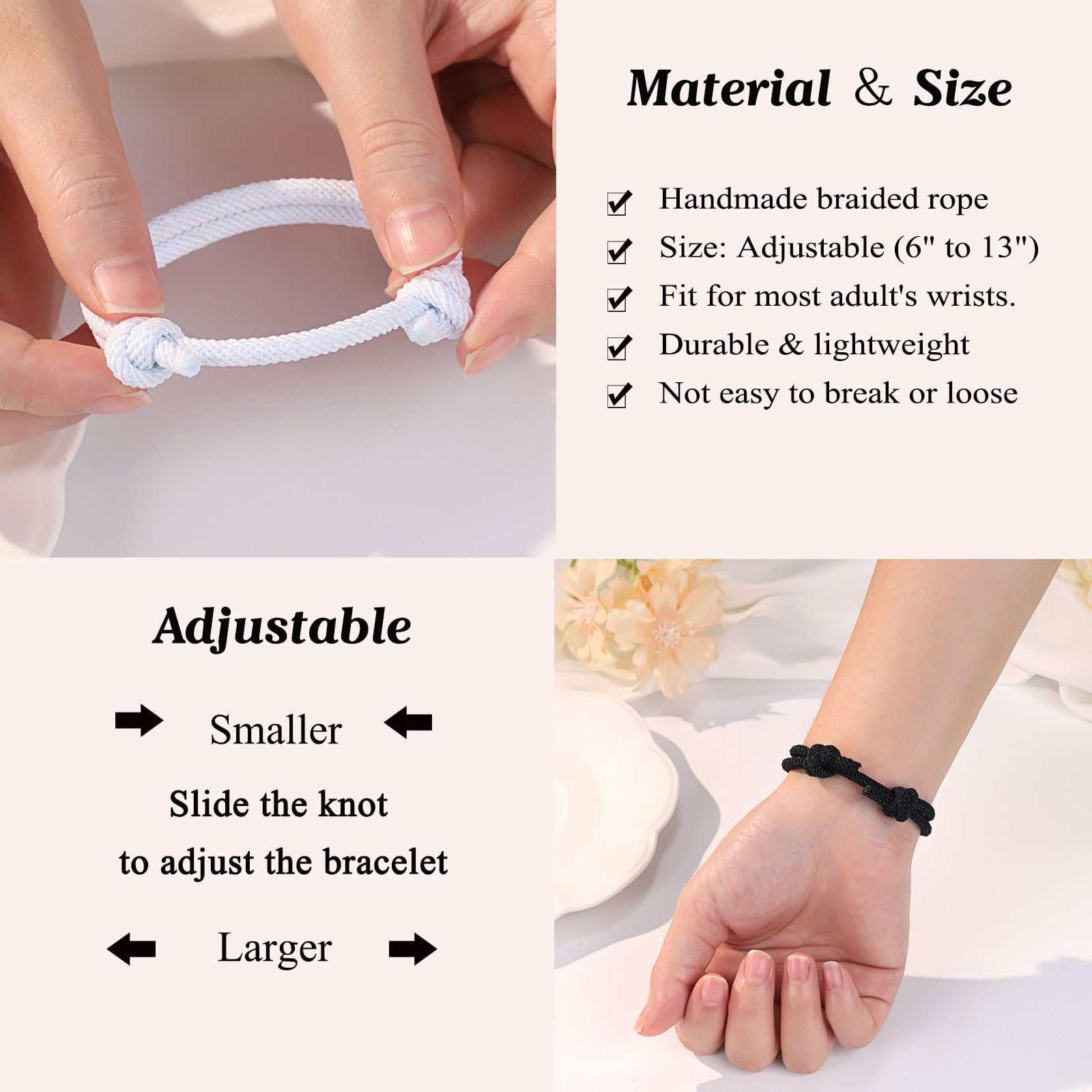 UNGENT THEM Gifts for Girlfriend Birthday Gift Ideas Bracelet Anniversary I Love You My Girlfriend Cute Romantic Sweetest Christmas Valentines Day Gifts for Her Girlfriends Women