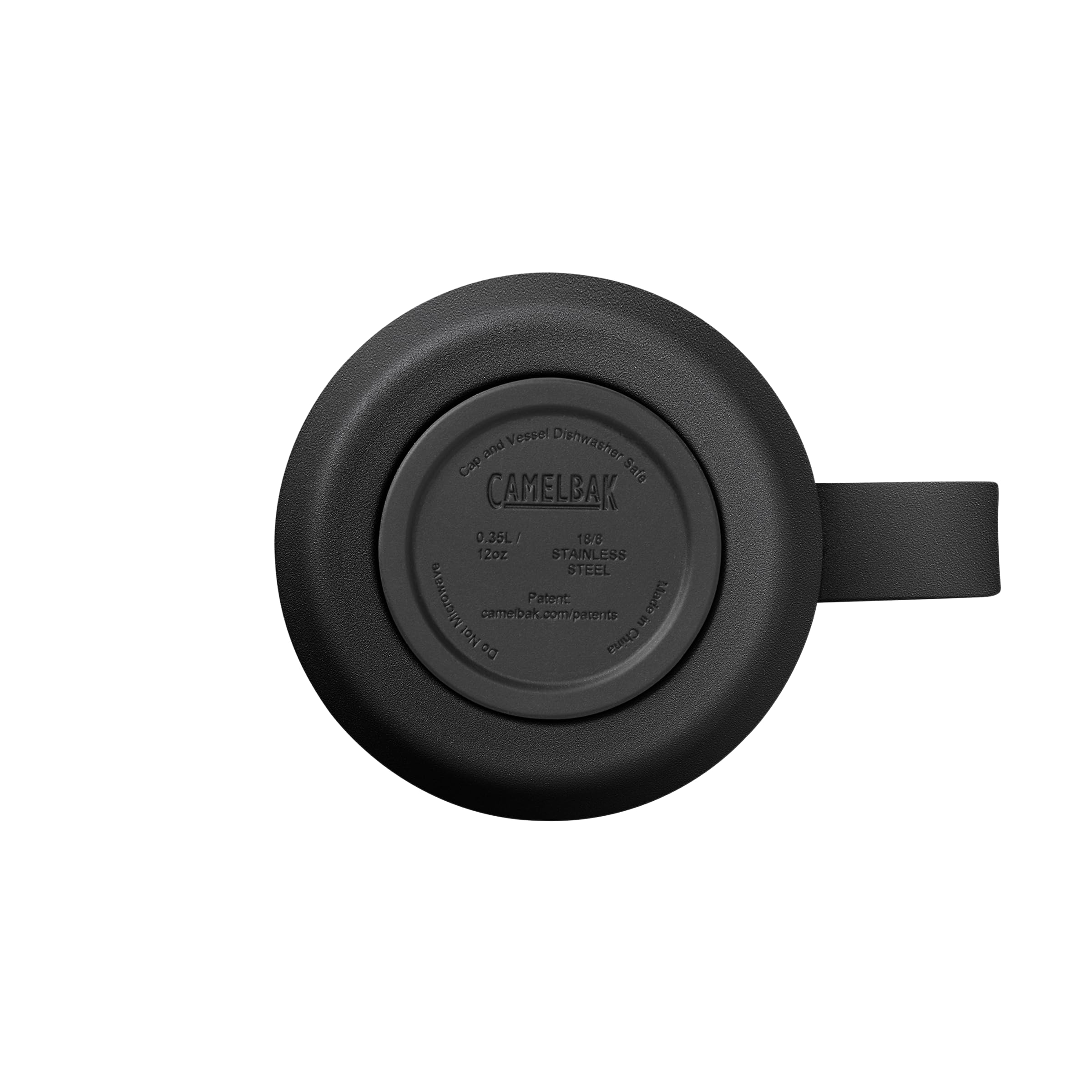 CamelBak Horizon 12oz Camp Mug - Insulated Stainless Steel - Tri-Mode Lid - Black