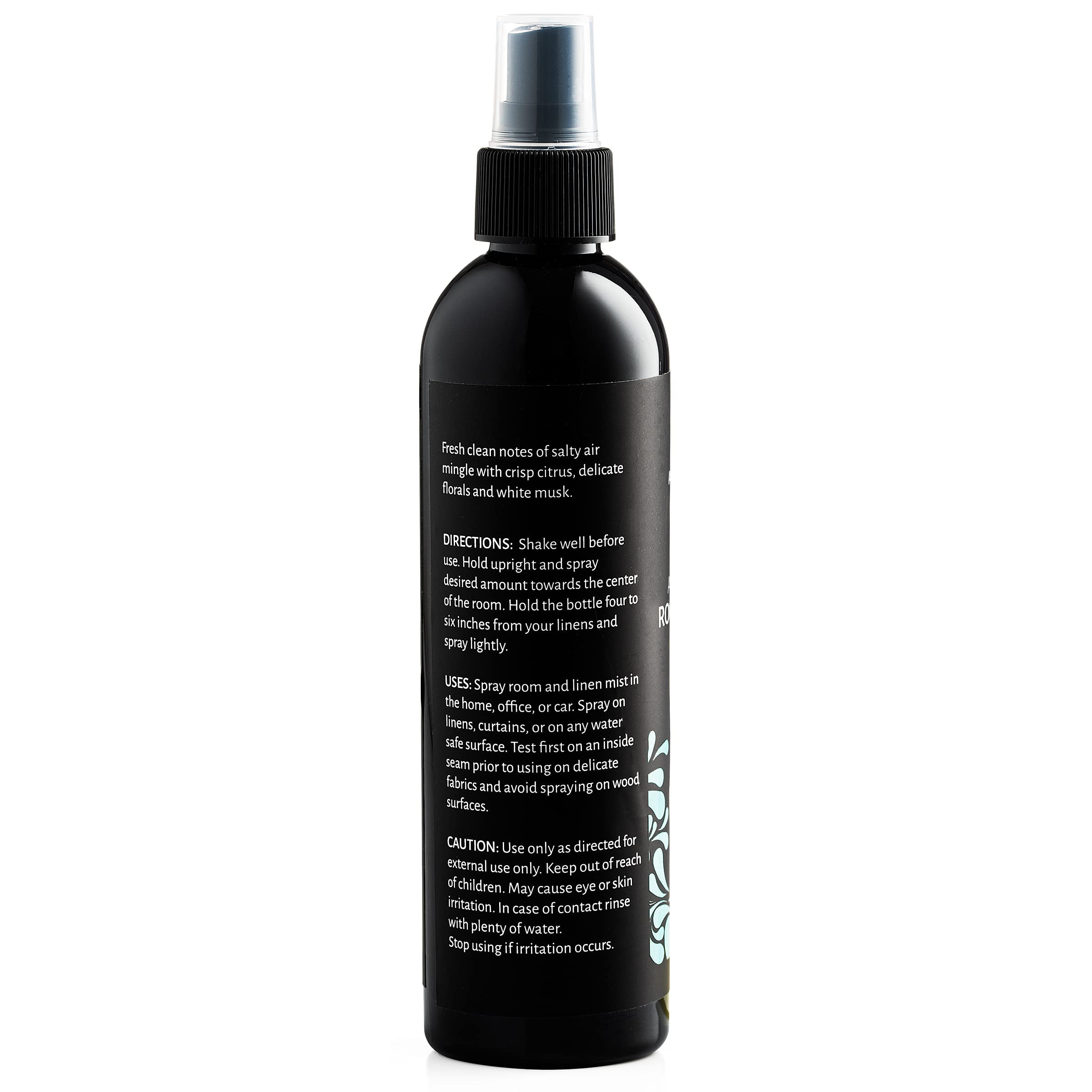 Aromasong All Natural Ocean Mist Room & Linen Spray For Pillows and Sheets - Odor Eliminator Bed Spray Air Freshener All Natural Essential Oil Spray For Sleeping