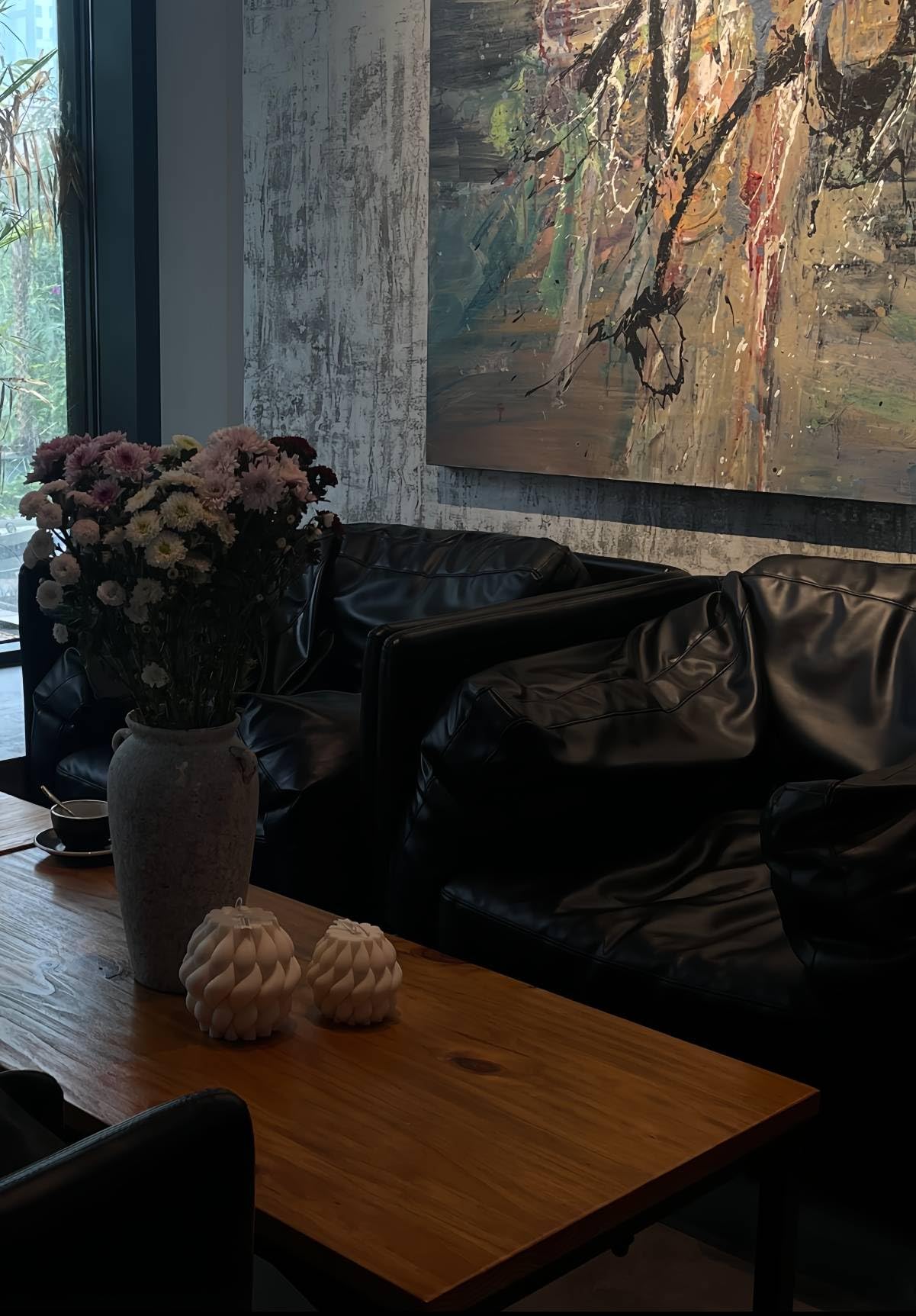 Hyznengu Knot Ball Candle - White Large Handmade Pillar Scented Soy Wax Candles,Elegant Aesthetic Candle for Women,Housewarming Presents,Home Room Shelf Coffee Table Decorative Idea Candles