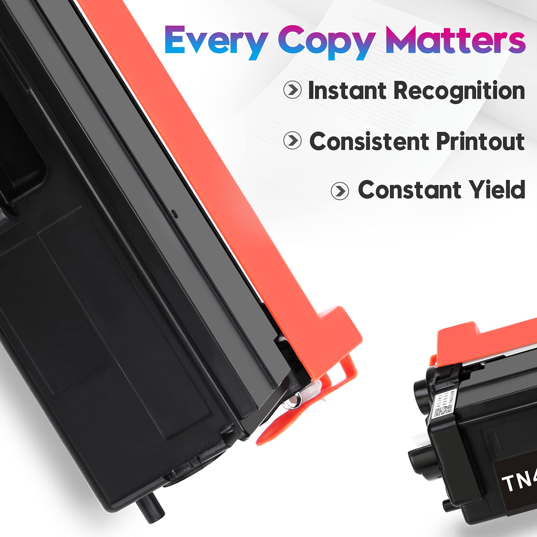 ONLYU Compatible Toner Cartridge Replacement for Brother TN436 TN436BK TN433 TN436BK TN431 for HL-L8360CDW MFC-L8900CDW MFC-L8905CDW HL-L8360CDWT HL-L8260CDW HL-L9310CDW MFCL8610CDW Printer (4-Pack)