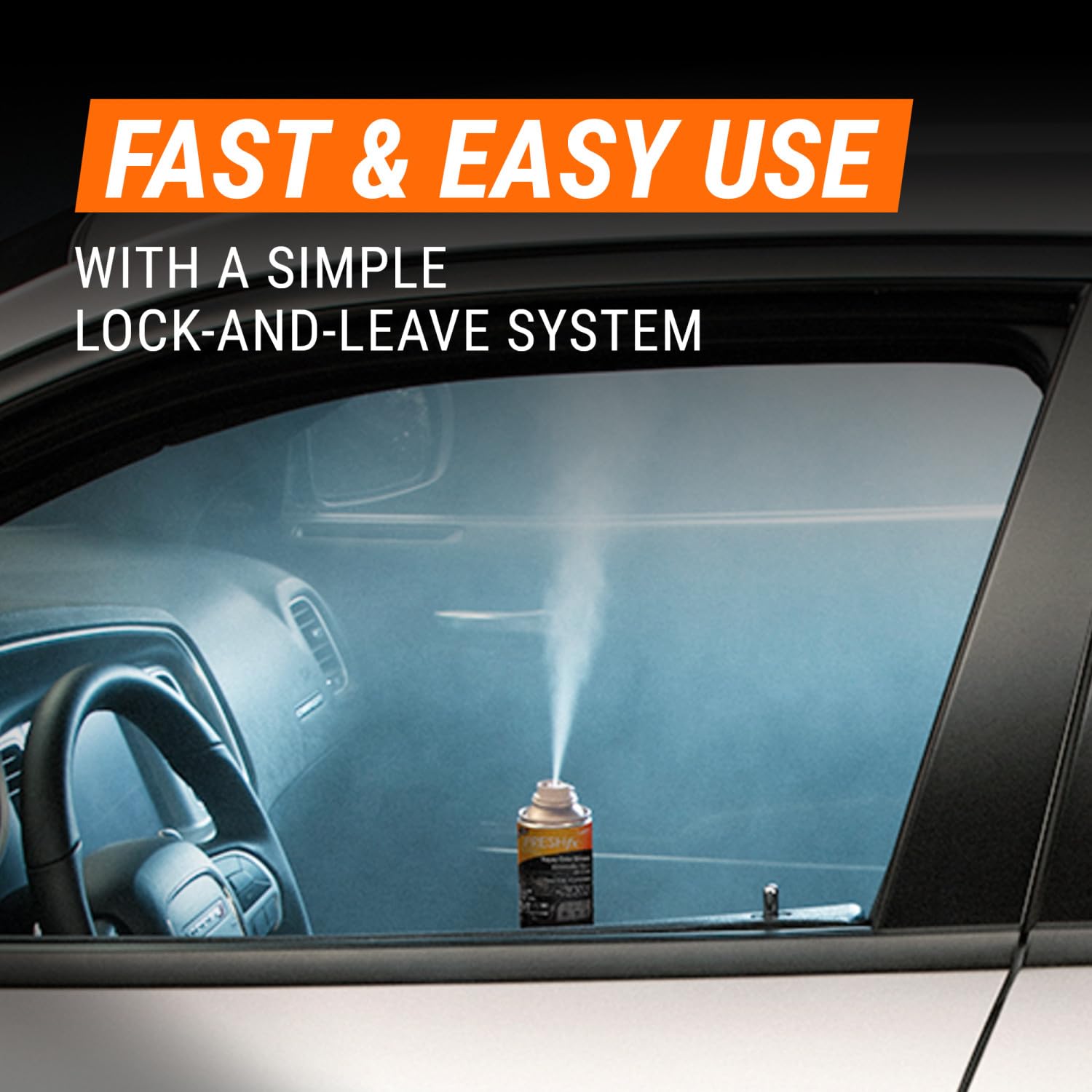 Armor All Fresh Fx Odor Eliminator Car Fogger (3 Count), Car Air Freshener, New Car Scent