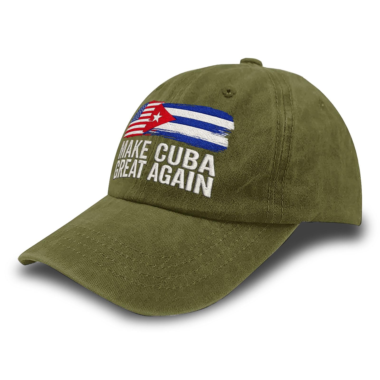 Make Cubas Great Again Embroidered Sun Hat Beach Caps for Her