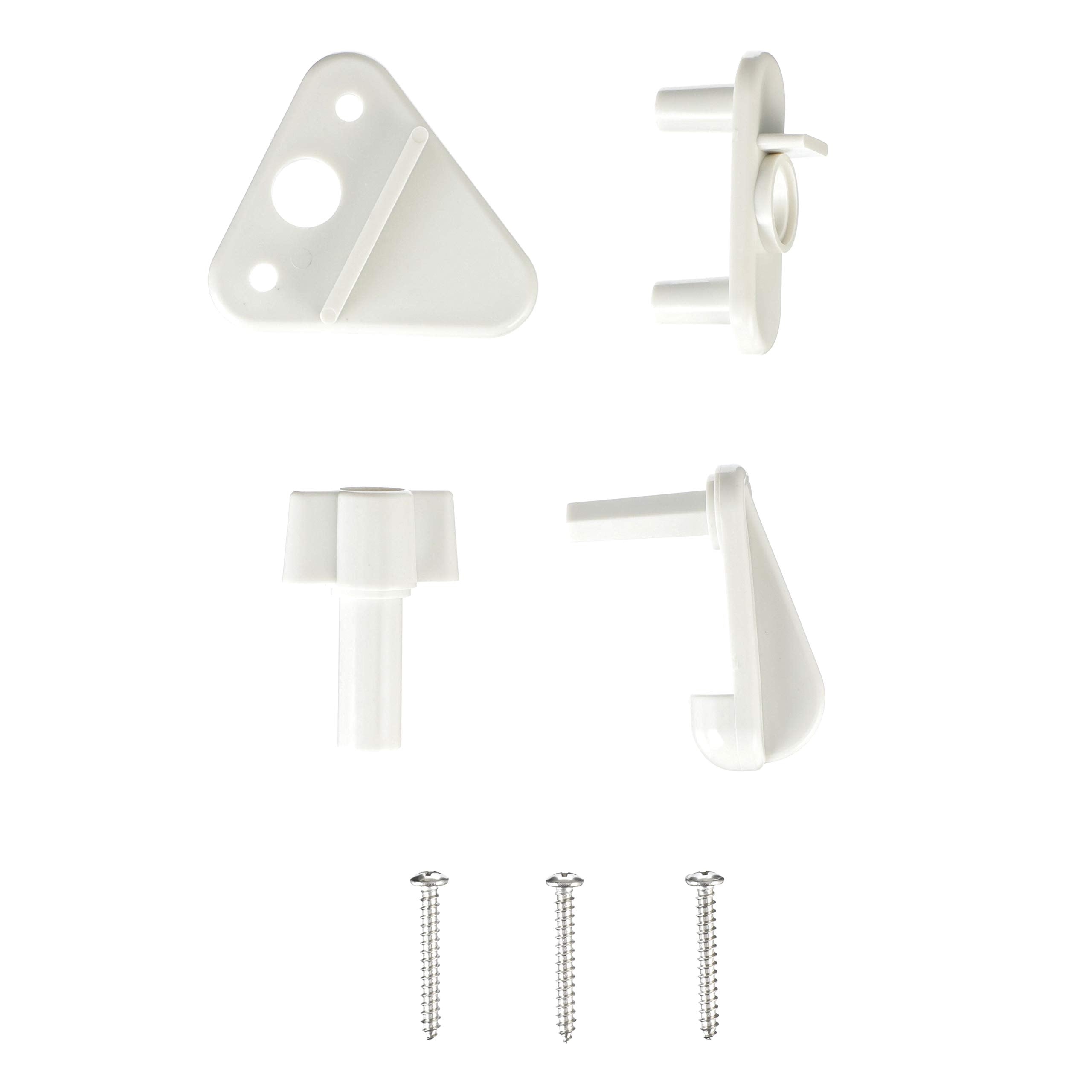 Seachoice Pontoon Gate Latch Replacement Kit, Fits 1-1.25 In. Square Frames, Includes Hardware