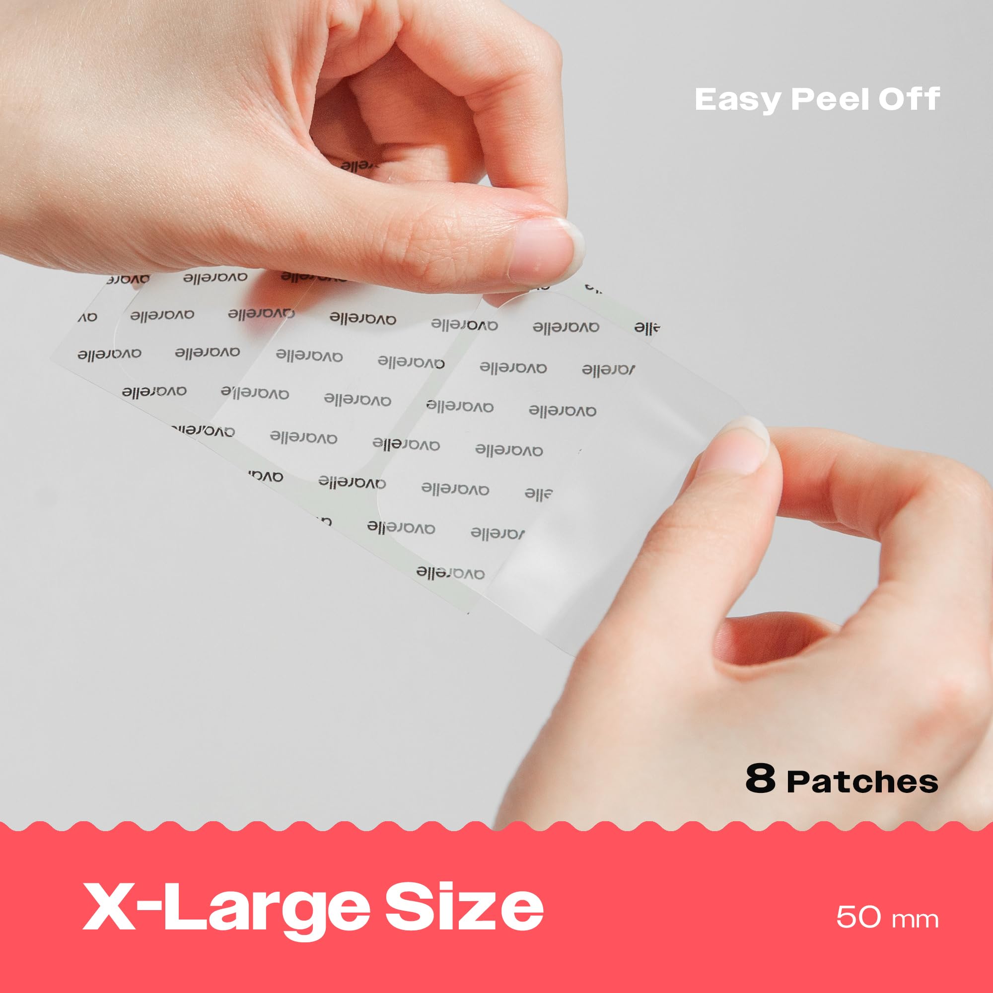 AVARELLE Acne Patches XL, FSA HSA Acne Patch Large | Pimple Patches for Face Cheek & Nose (8 Count) | Large Hydrocolloid Acne Treatment with Tea Tree, Calendula, & Cica by ZITOUTâ„¢