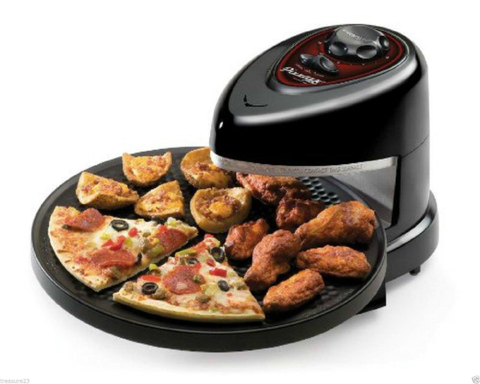 Presto Pizzazz Pizza Oven, 12 Inch, Black