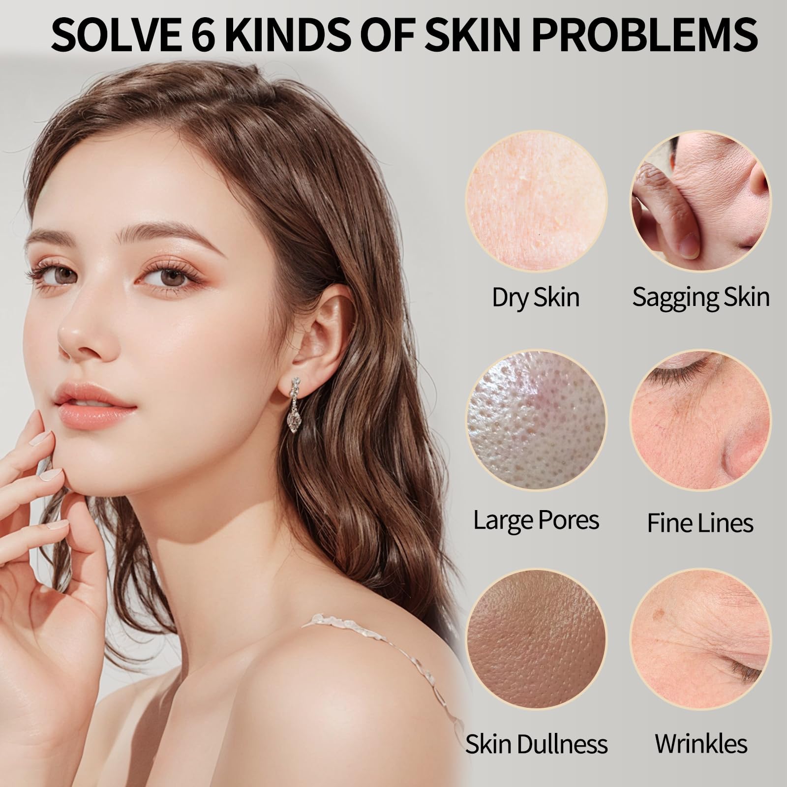 fitbuter Collagen Overnight Wrapping Peel Off Facial Mask with Jelly Brush, Skin Hydration & Firming & Glowy, Improve Sagging & Dullness, Korean Skincare(75ml, 2.54 fl.oz)