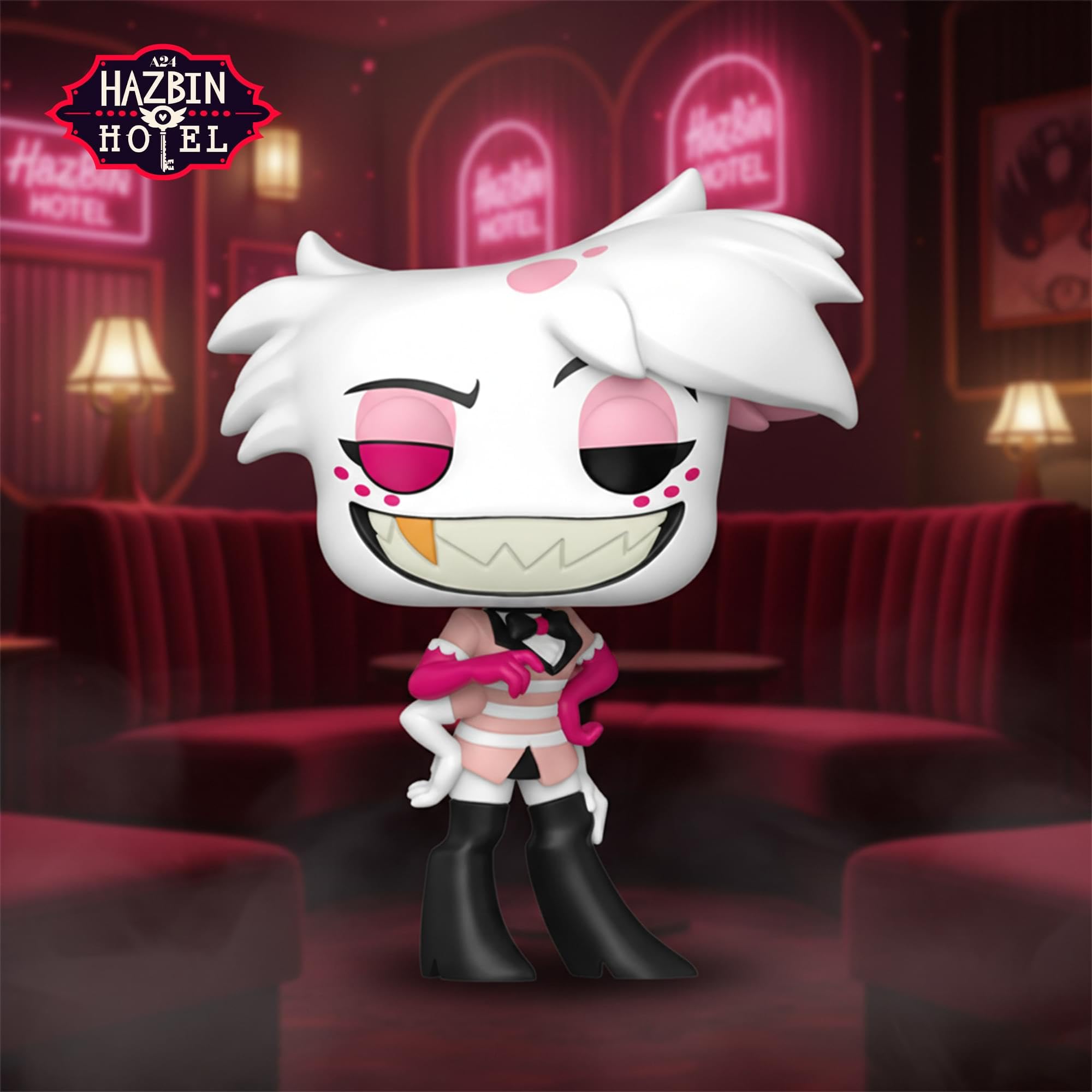 Funko Pop! Animation: Hazbin Hotel - Angel Dust - Collectable Vinyl Figure - Gift Idea - Official Merchandise - Toys for Kids & Adults - Animation Fans - Model Figure for Collectors and Display