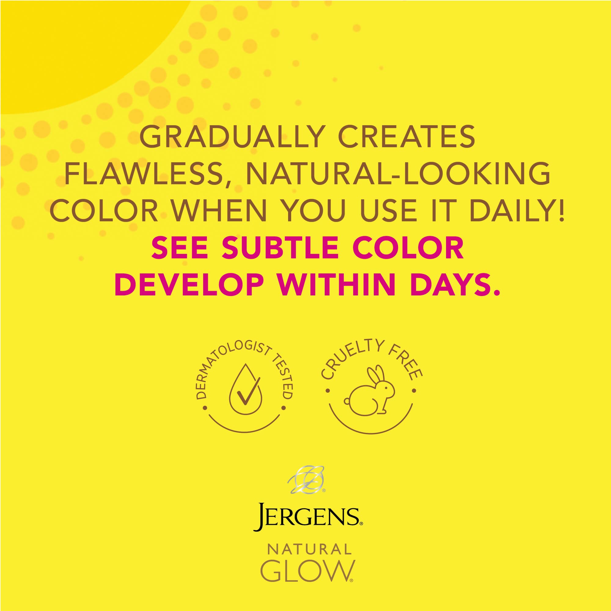Jergens Natural Glow Gradual Glow Daily Moisturizer + Firming and Face Moisturizer with SPF 20 Bundle, Medium to Tan