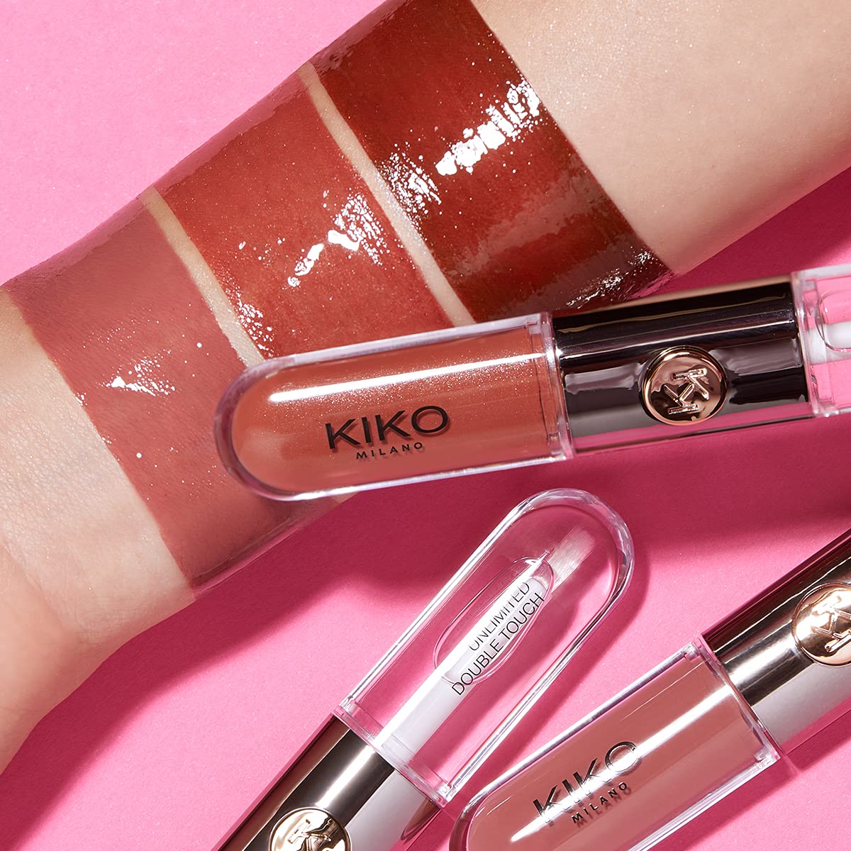 KIKO Milano Unlimited Double Touch Lipstick Kit | 3 Liquid Lipsticks