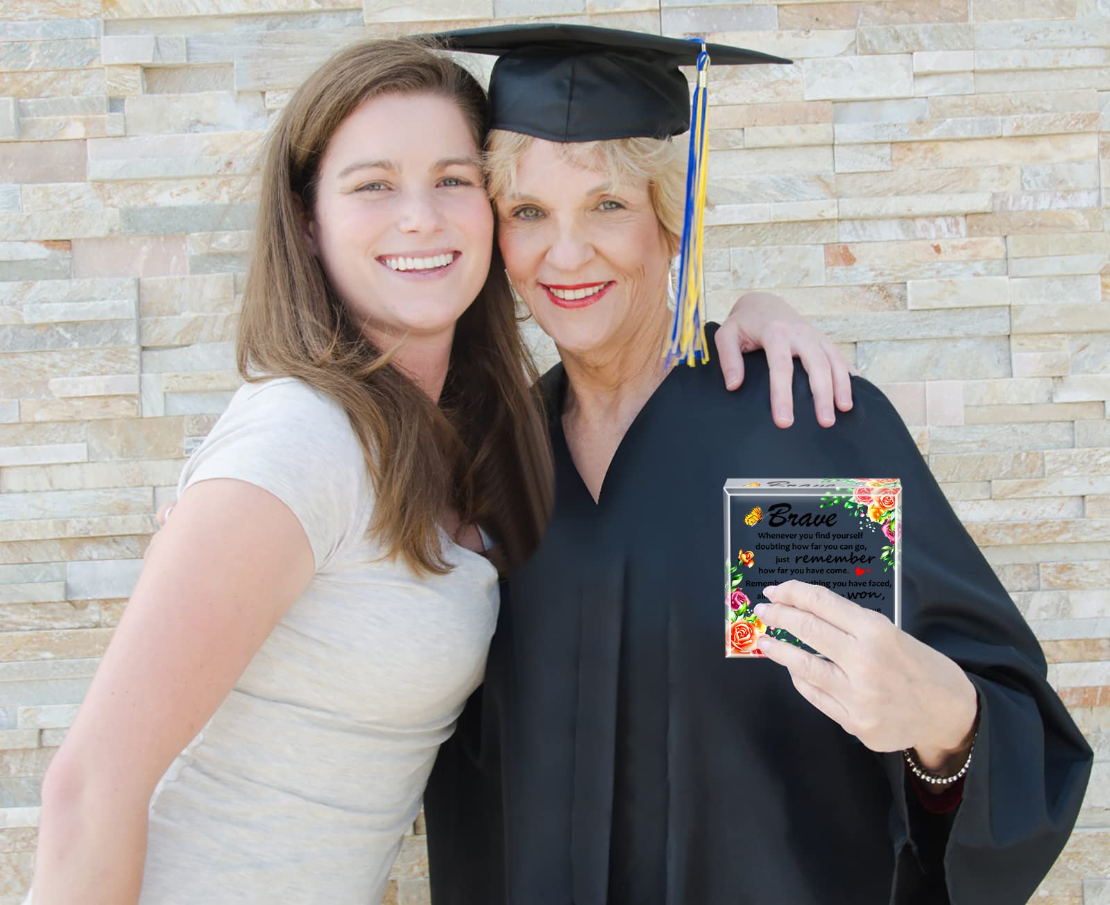FLYAB High School College Graduation Gifts for Her Inspirational Gifts for Women Graduation Keepsake and Paperweight Motivational Gifts Spiritual Gifts for Women Mom Daughter Girls Friends