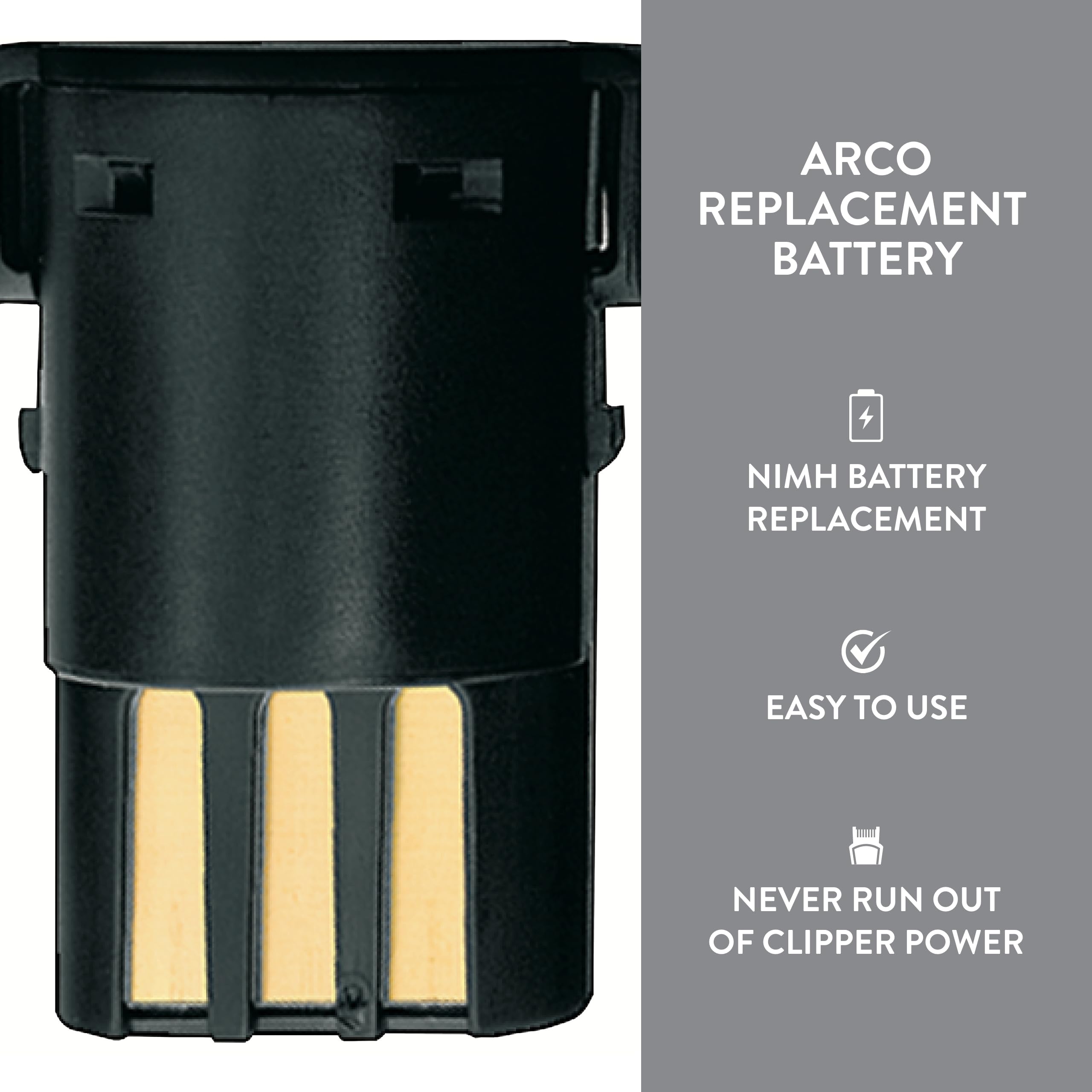 Wahl Professional Animal Arco Pet Clipper Replacement NiMH Battery (0114-300)