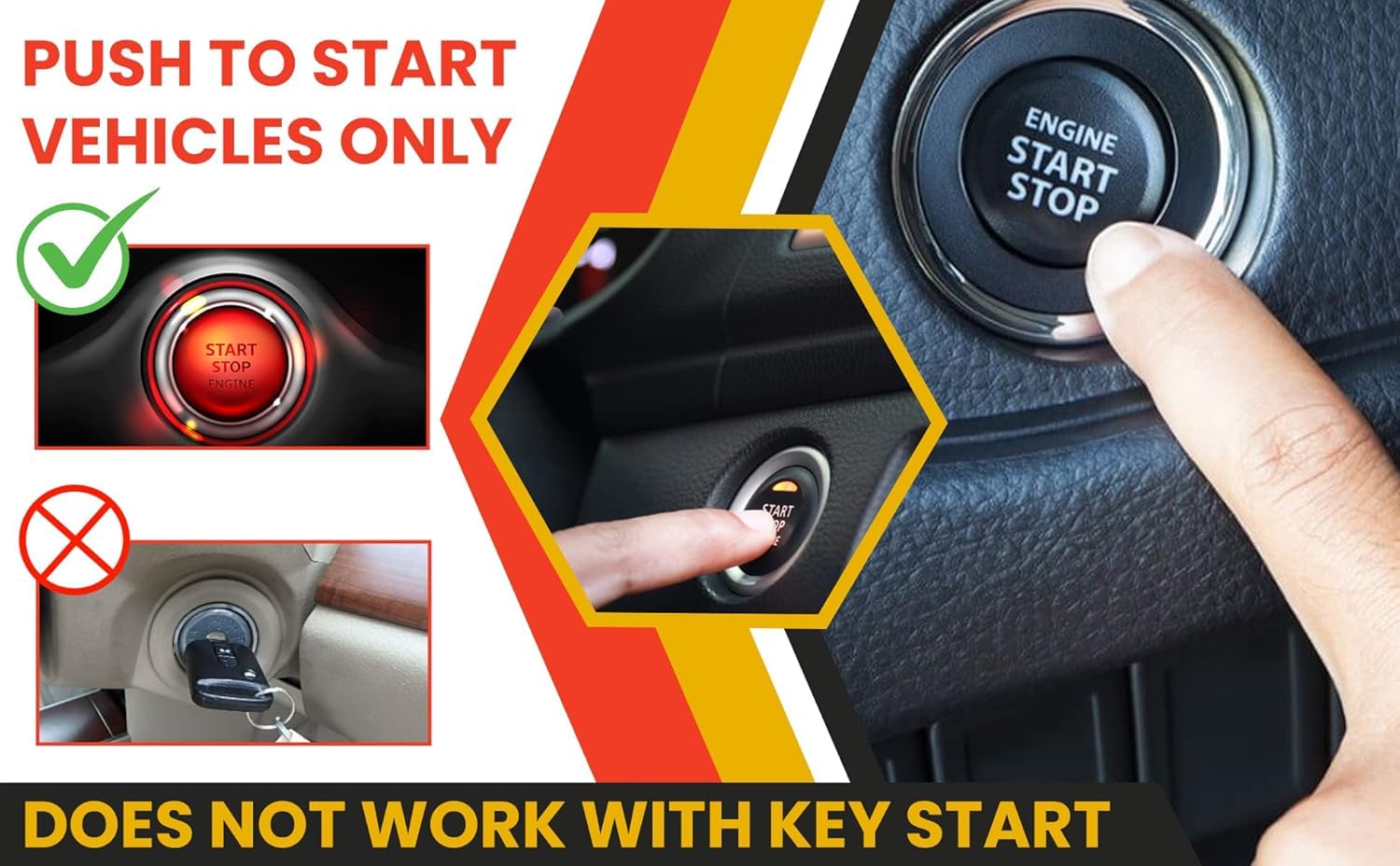 Start-X Remote Starter for Jeep Wrangler & Gladiator (2018-2025) All Trims | Push to Start Engine | Plug & Play | 3X Lock to Remote Start | 10 Minute Install