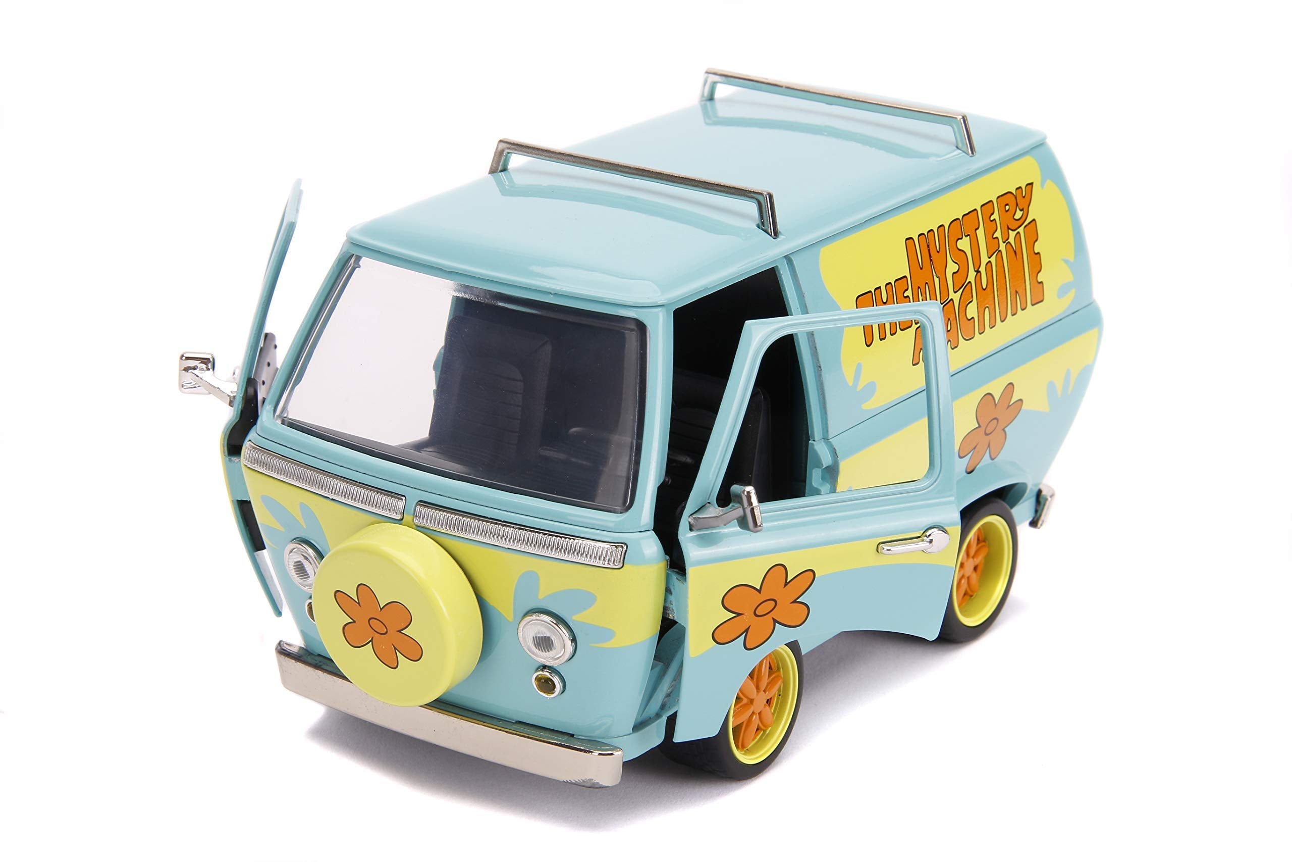 Jada 1:24 Diecast Mystery Machine with Scooby, Green