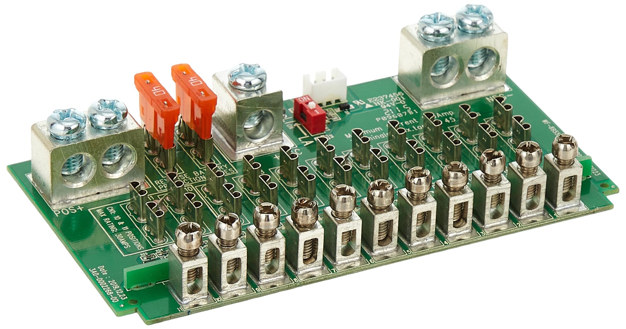 WFCO WF-8955LIS-MBA Main Board Assembly for WF-8900LiS Series Power Center - 55 Amp, Green